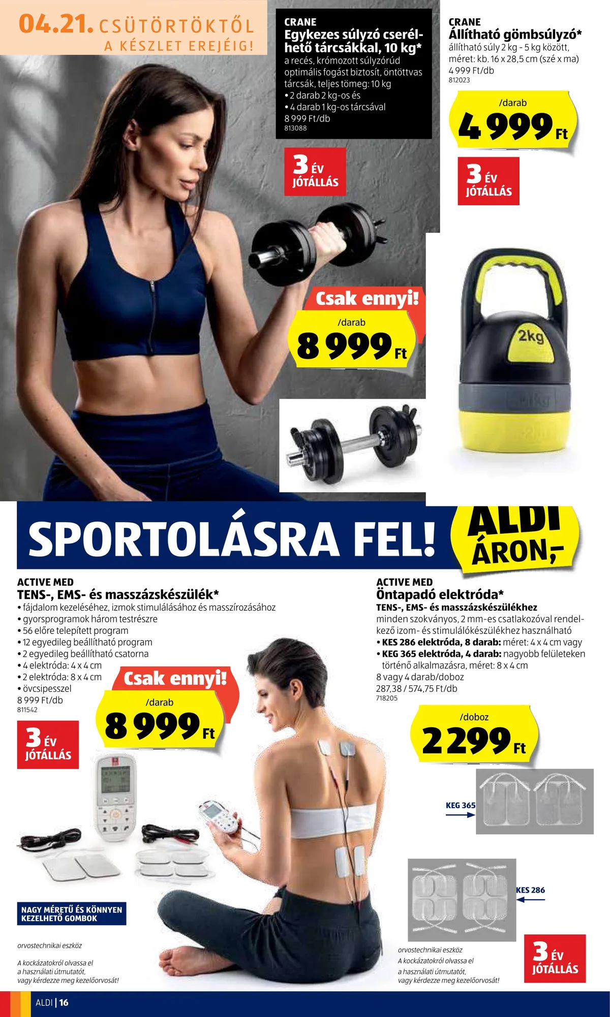 Aldi akciós újság 04.21–04.27 – 16. oldal