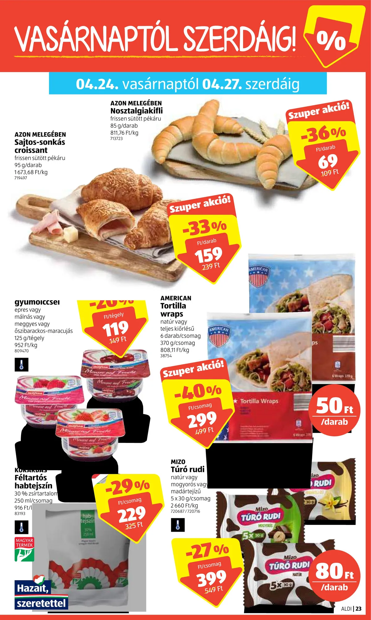 Aldi akciós újság 04.21–04.27 – 23. oldal