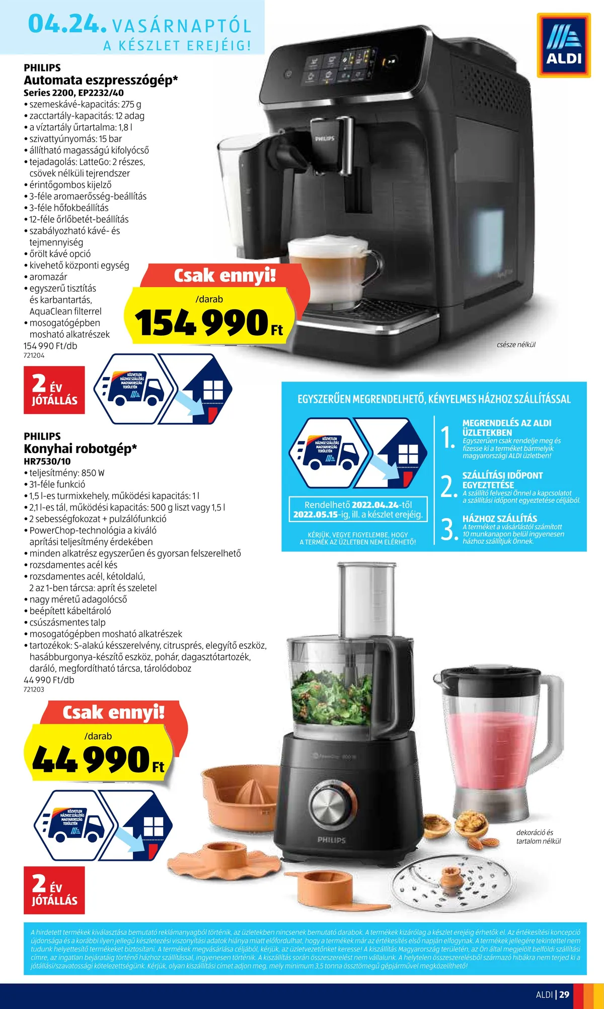 Aldi akciós újság 04.21–04.27 – 29. oldal