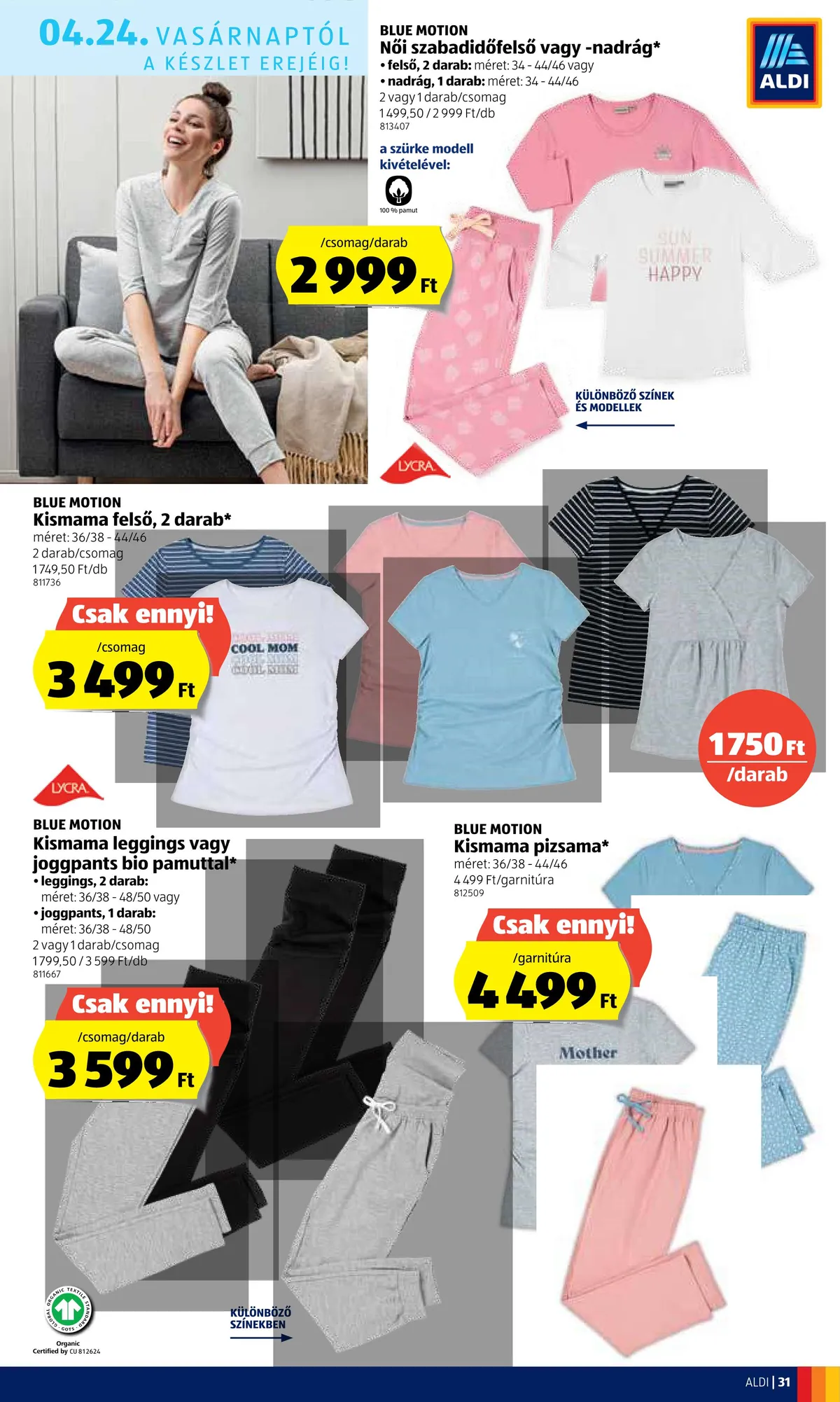 Aldi akciós újság 04.21–04.27 – 31. oldal