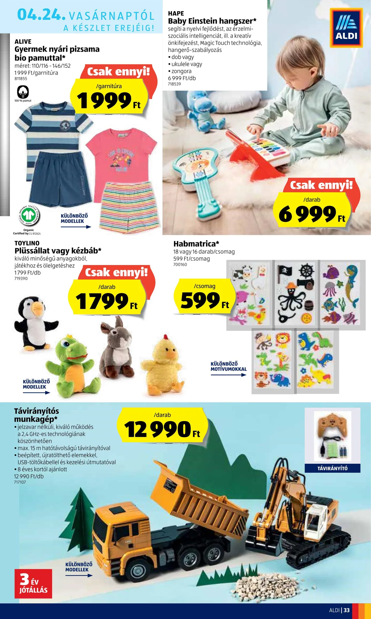 Aldi akciós újság 04.21–04.27 – 33. oldal