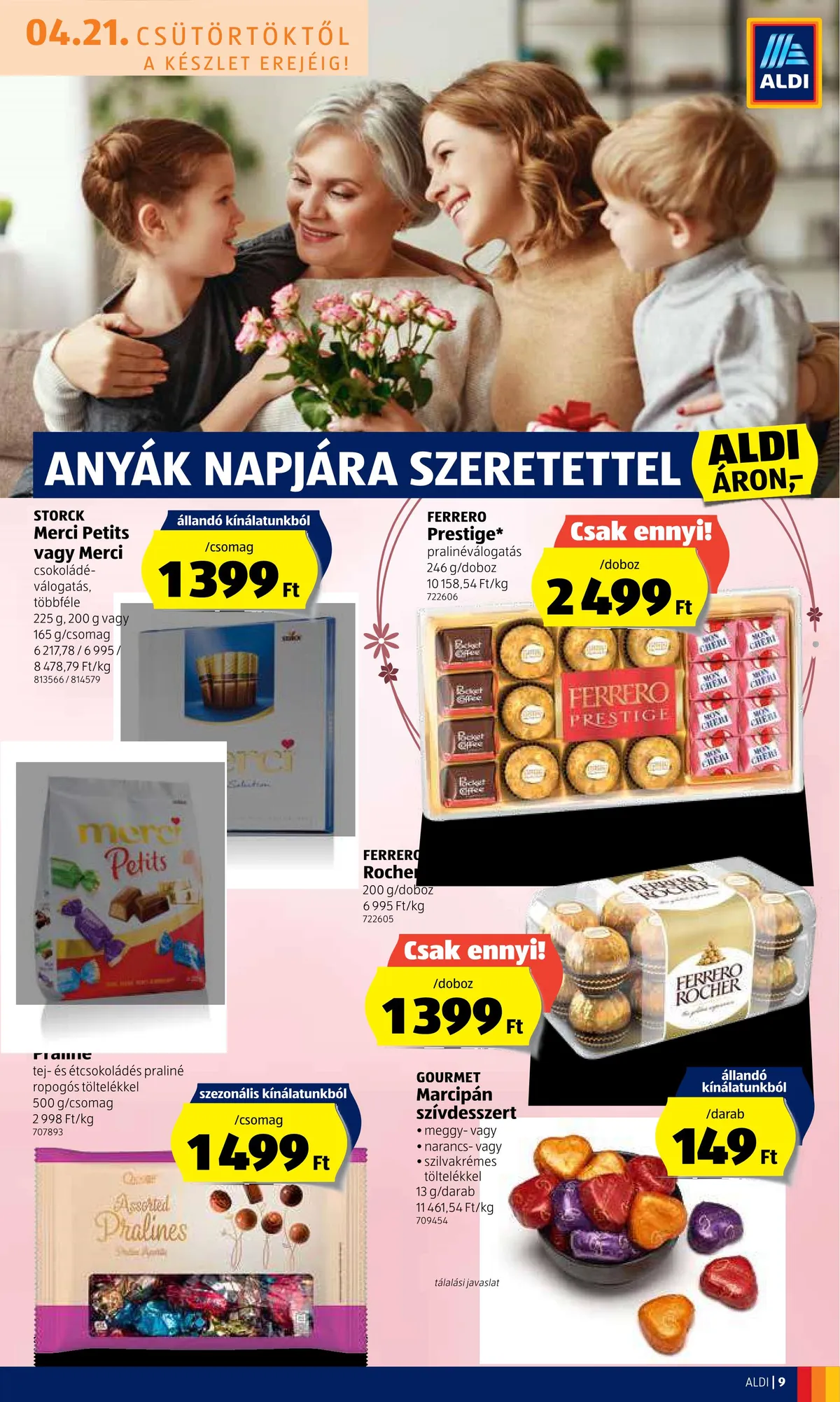 Aldi akciós újság 04.21–04.27 – 9. oldal