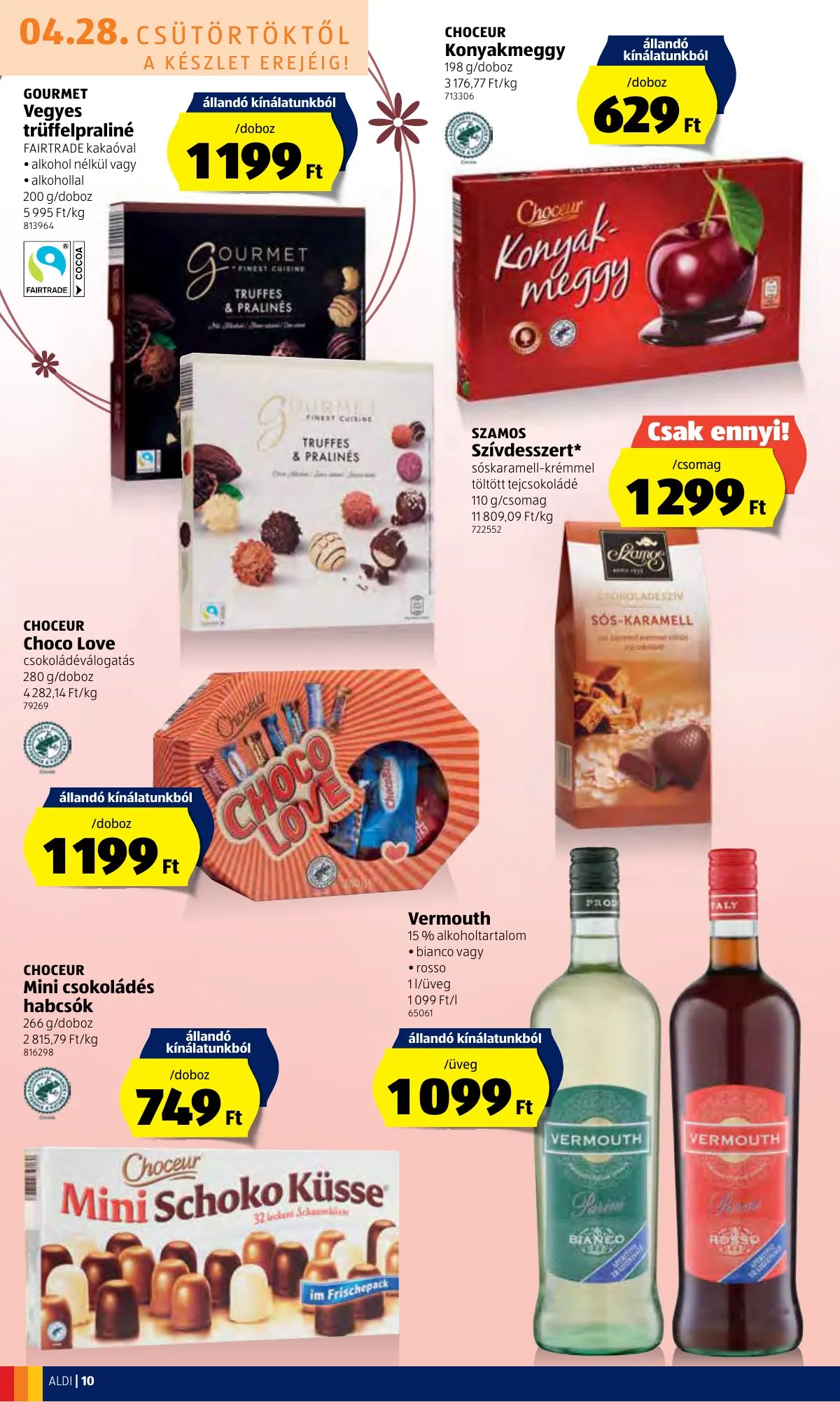 Aldi akciós újság 04.28–05.04 – 10. oldal