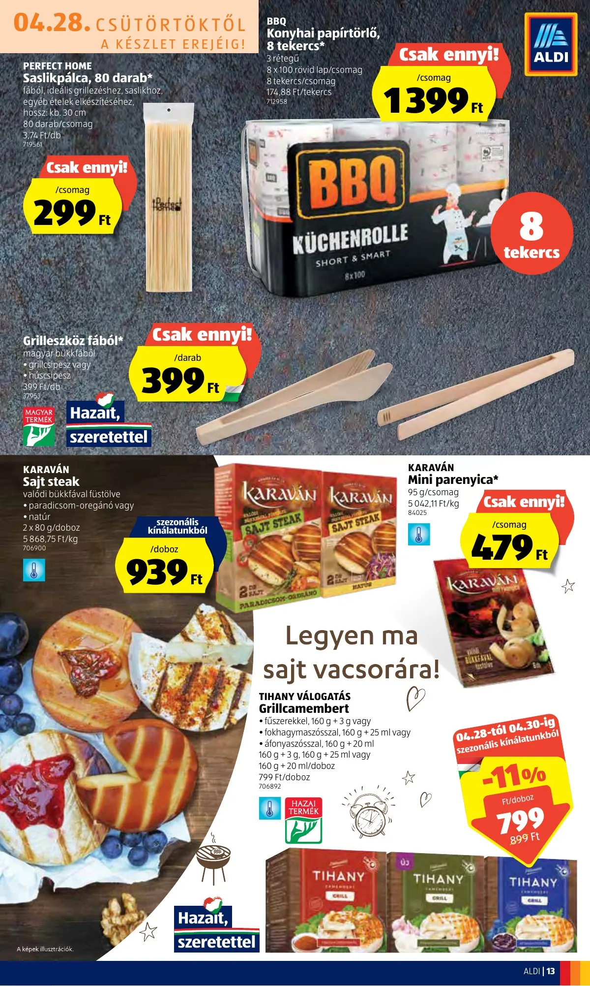 Aldi akciós újság 04.28–05.04 – 13. oldal