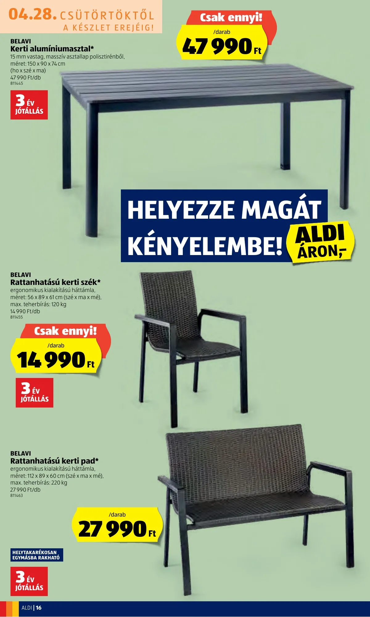 Aldi akciós újság 04.28–05.04 – 16. oldal