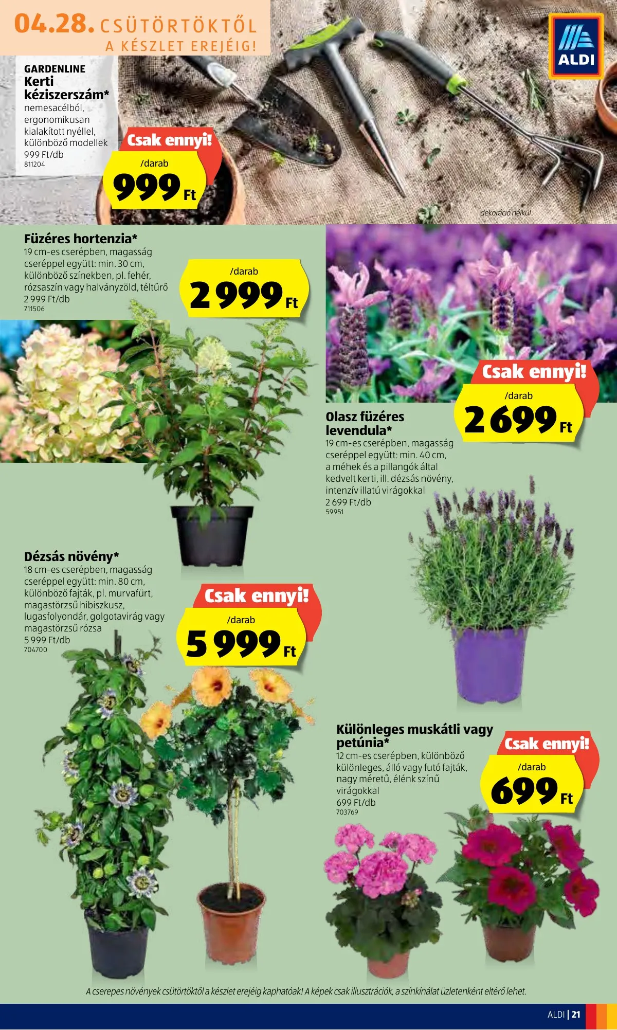 Aldi akciós újság 04.28–05.04 – 21. oldal