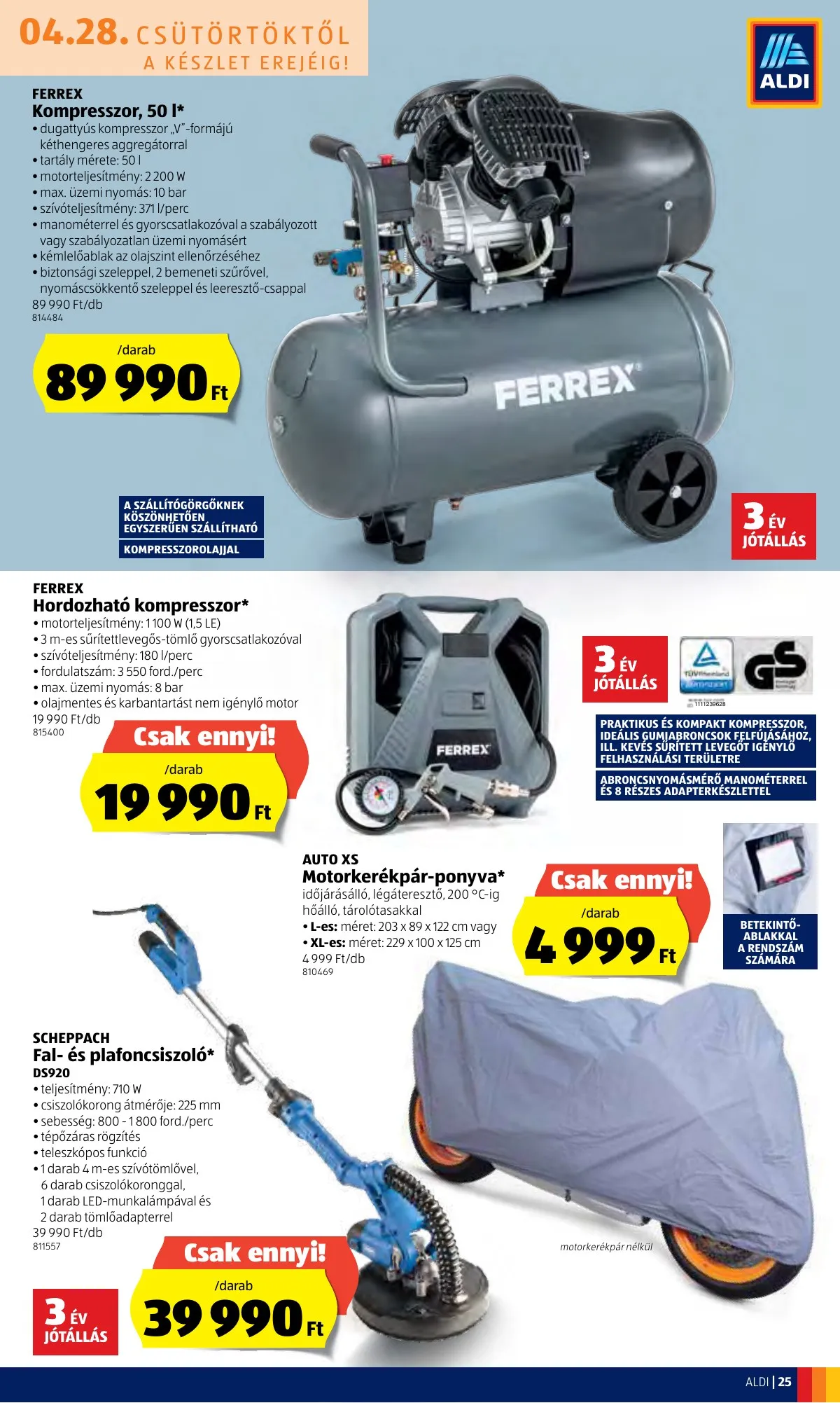 Aldi akciós újság 04.28–05.04 – 25. oldal