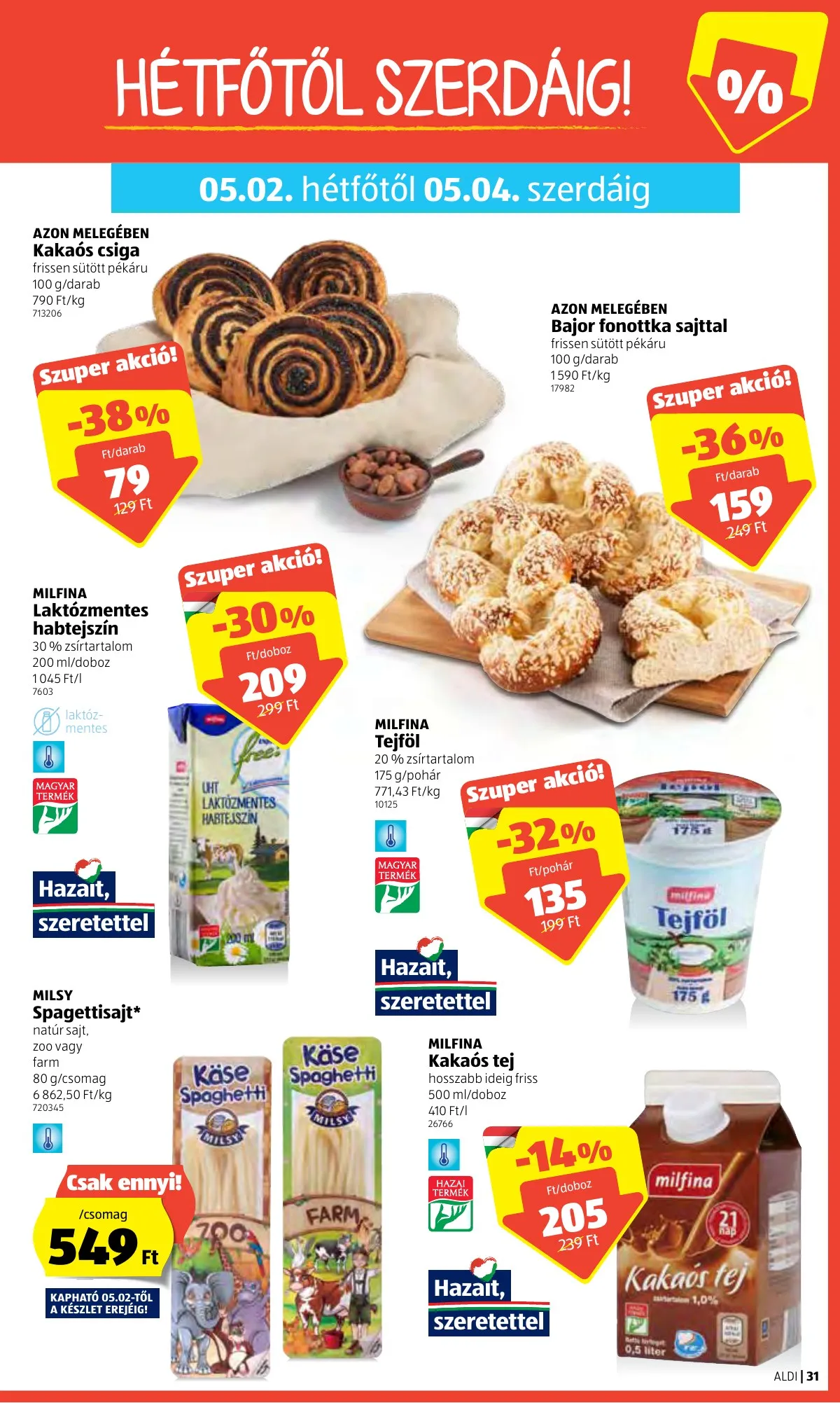 Aldi akciós újság 04.28–05.04 – 31. oldal