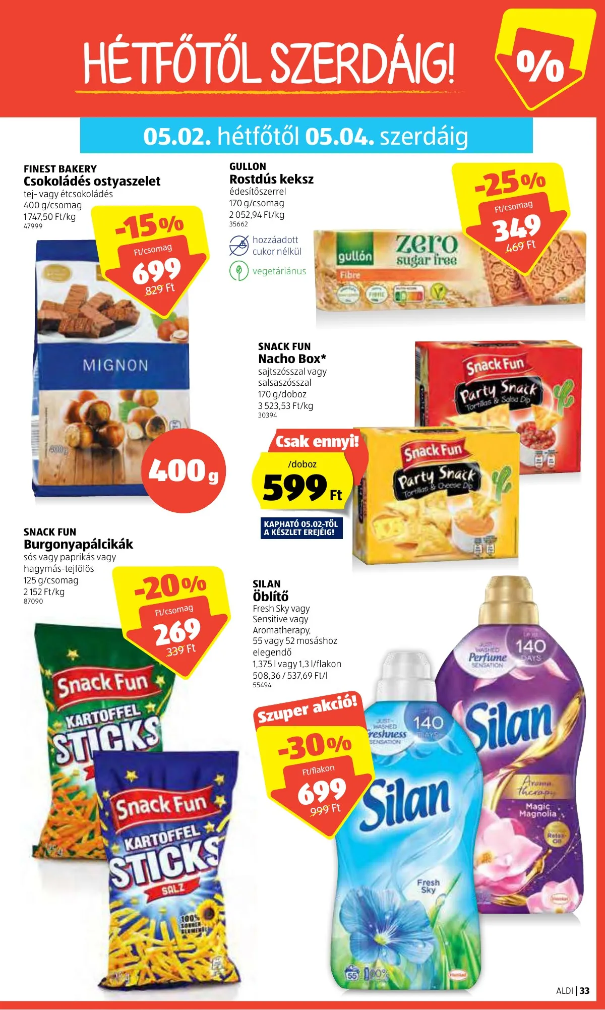 Aldi akciós újság 04.28–05.04 – 33. oldal