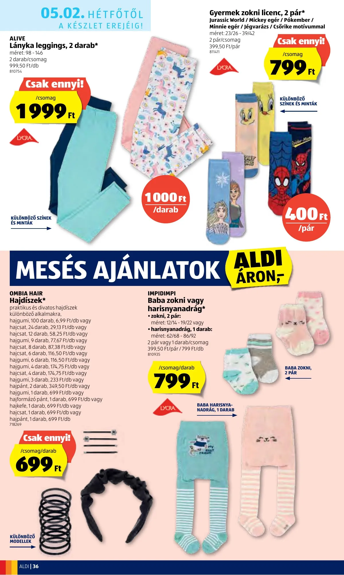 Aldi akciós újság 04.28–05.04 – 36. oldal