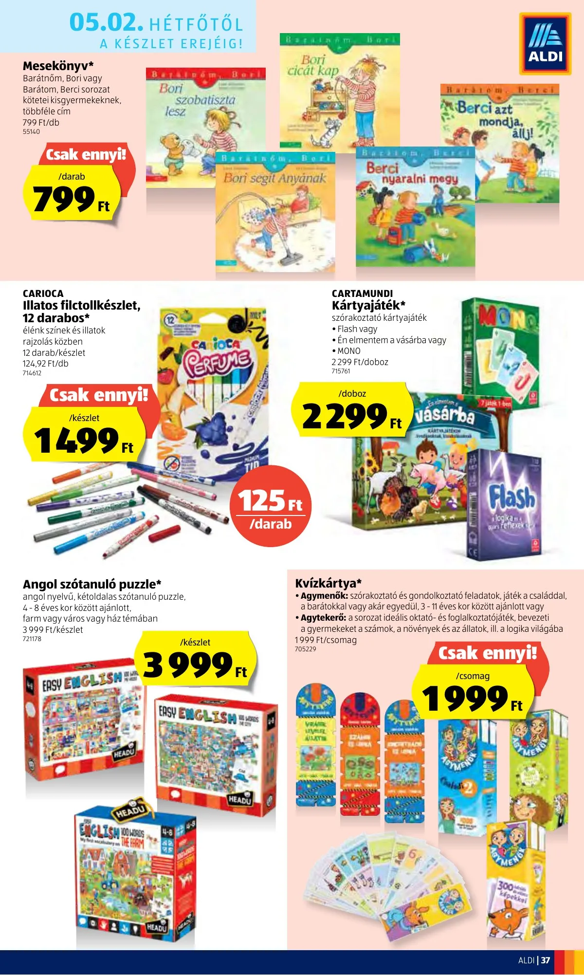 Aldi akciós újság 04.28–05.04 – 37. oldal