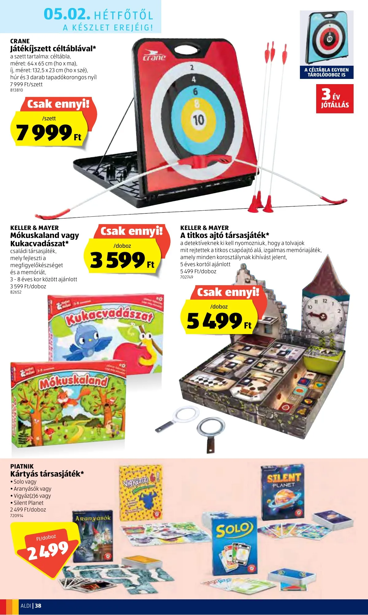 Aldi akciós újság 04.28–05.04 – 38. oldal