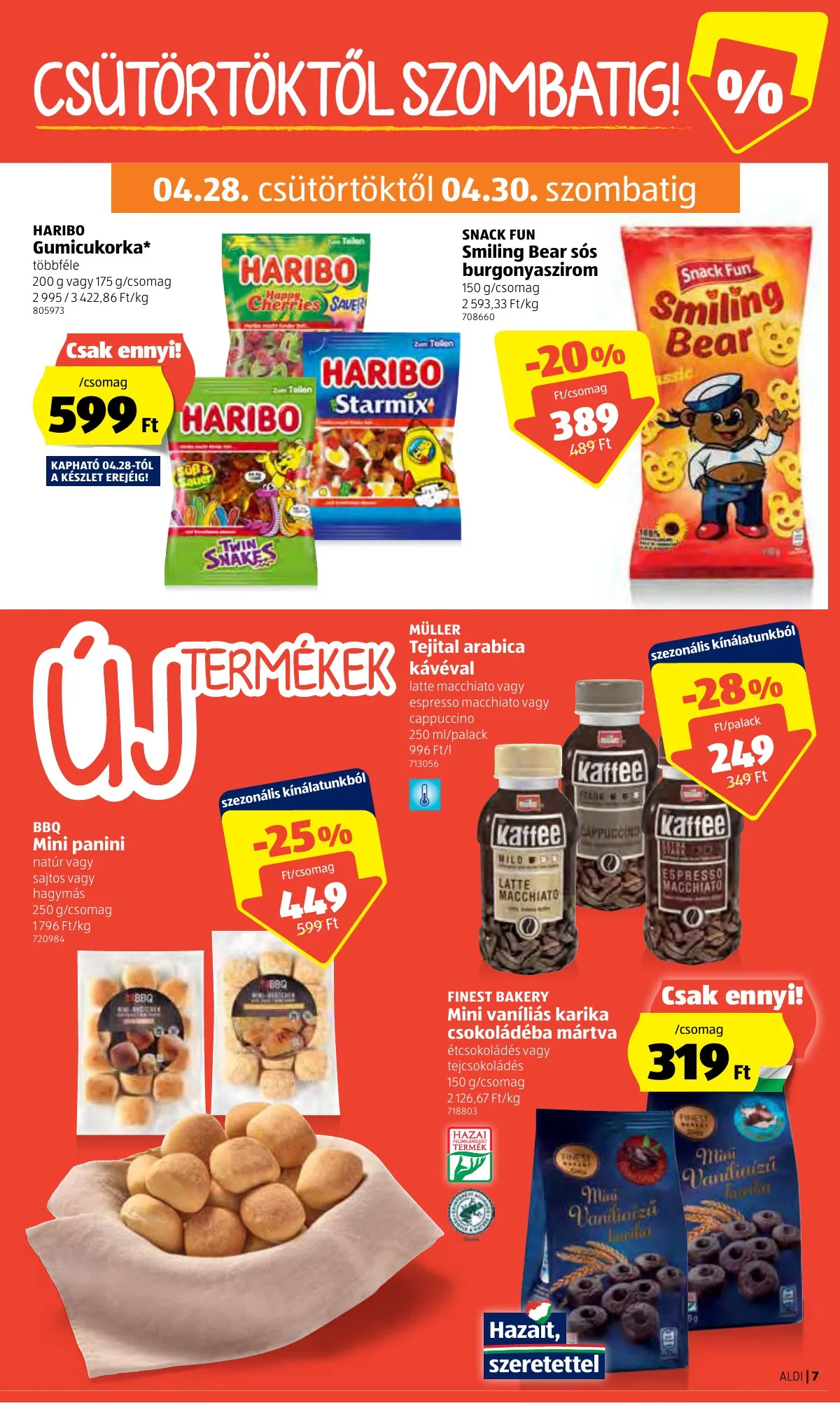 Aldi akciós újság 04.28–05.04 – 7. oldal