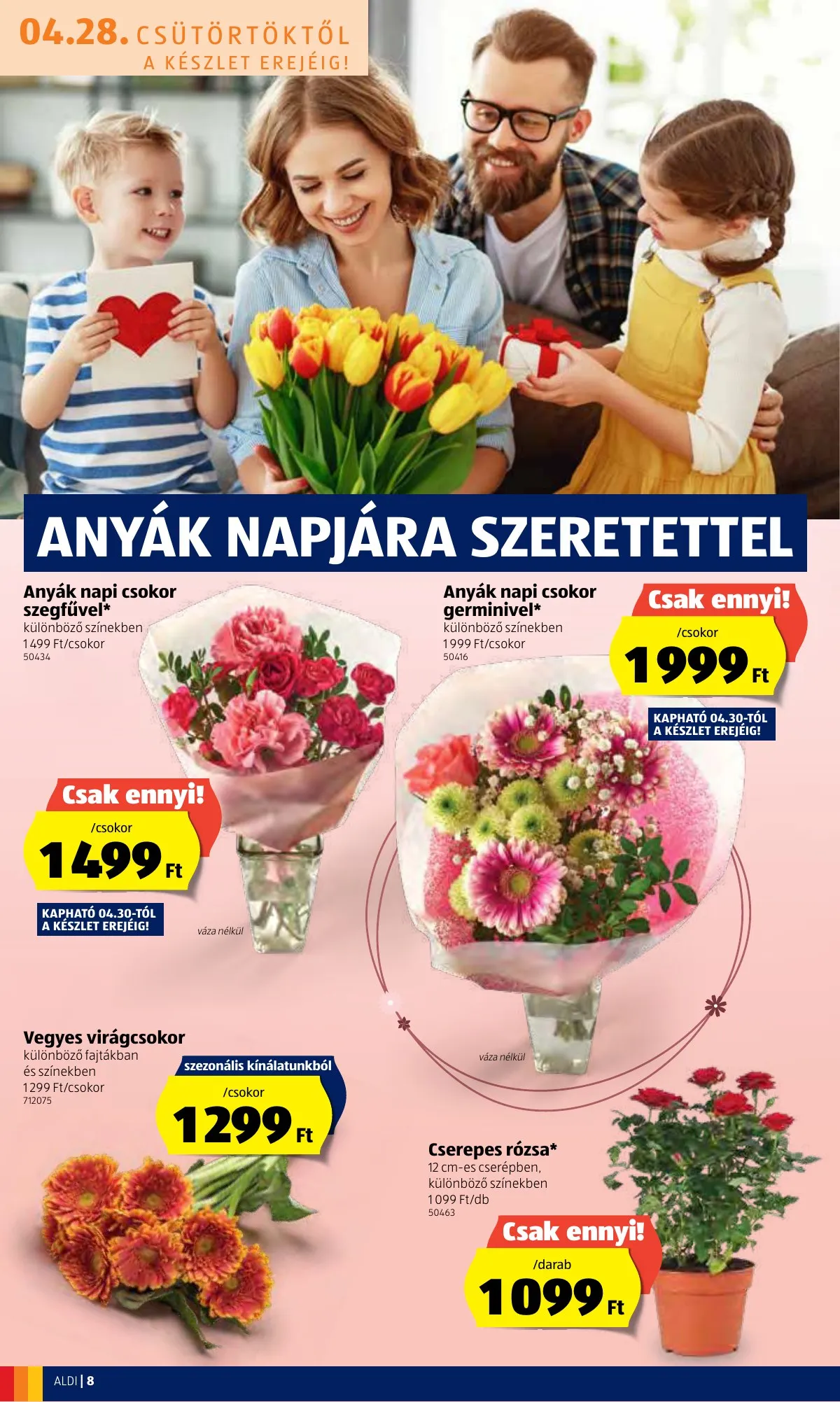 Aldi akciós újság 04.28–05.04 – 8. oldal
