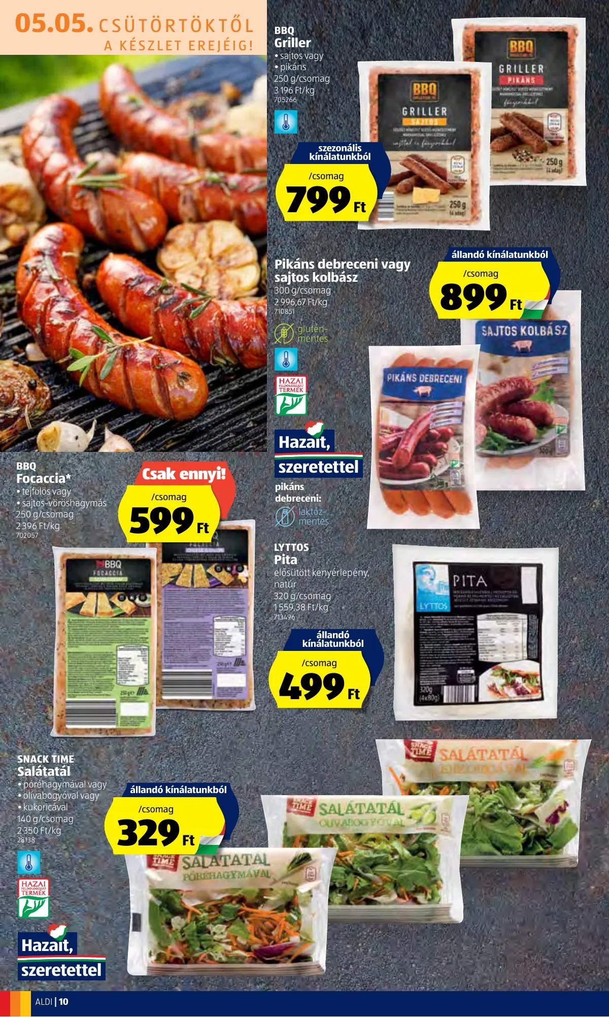 Aldi akciós újság 05.05–05.11 – 10. oldal