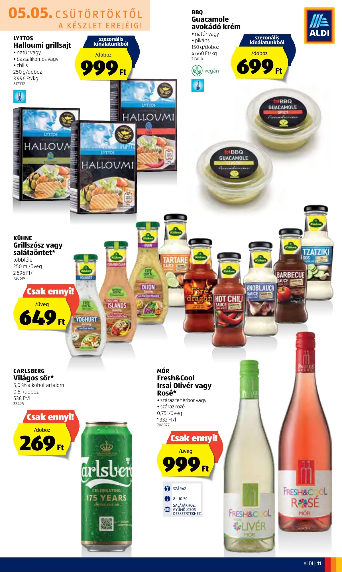 Aldi akciós újság 05.05–05.11 – 11. oldal