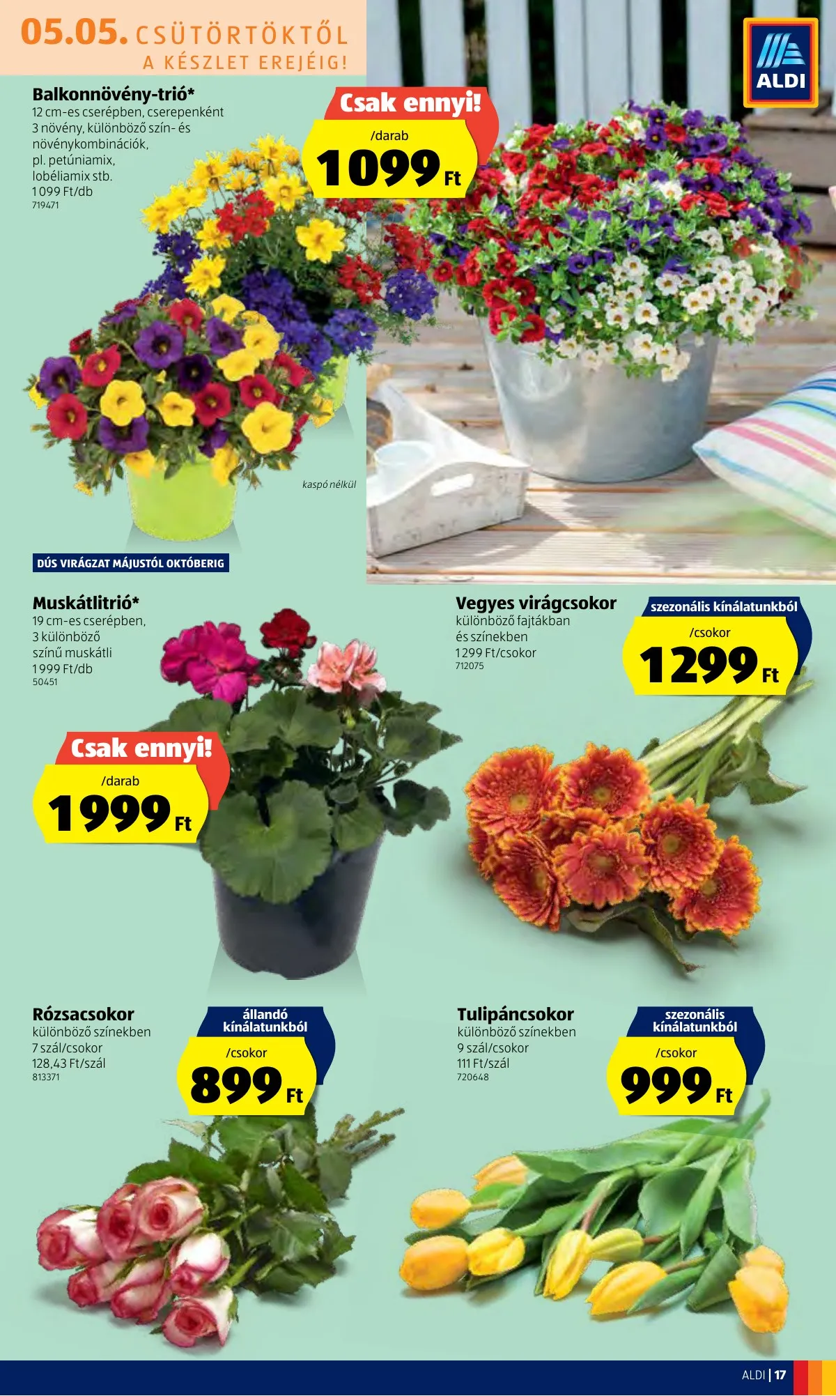 Aldi akciós újság 05.05–05.11 – 17. oldal