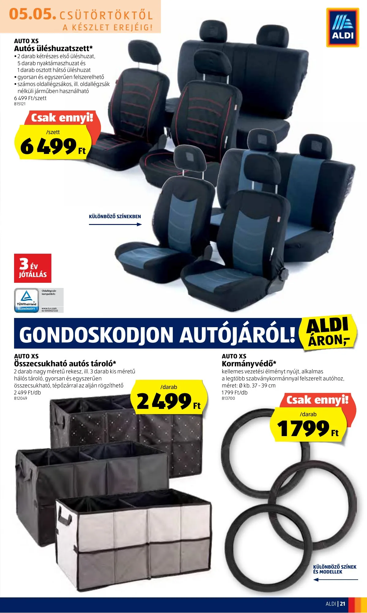 Aldi akciós újság 05.05–05.11 – 21. oldal