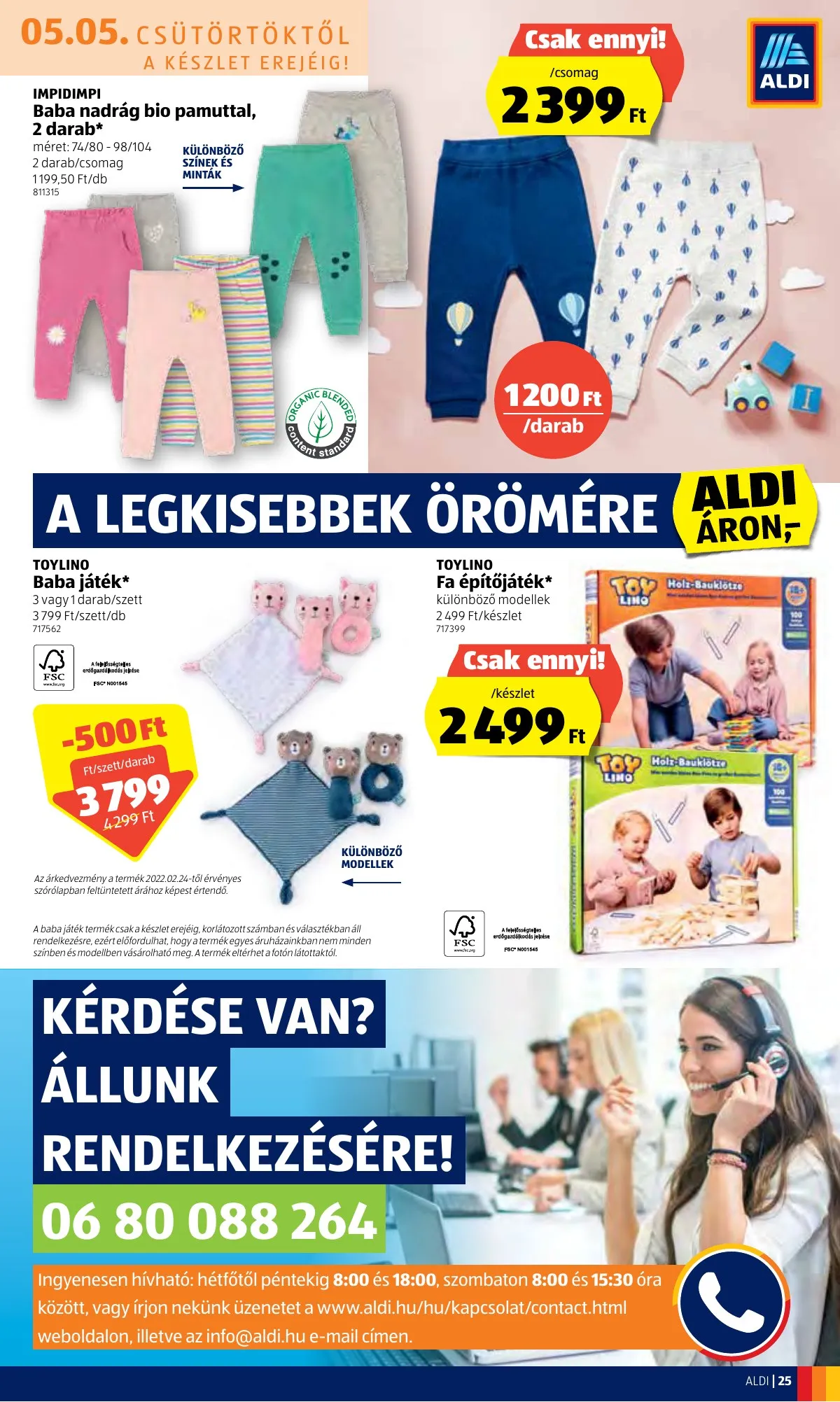 Aldi akciós újság 05.05–05.11 – 25. oldal