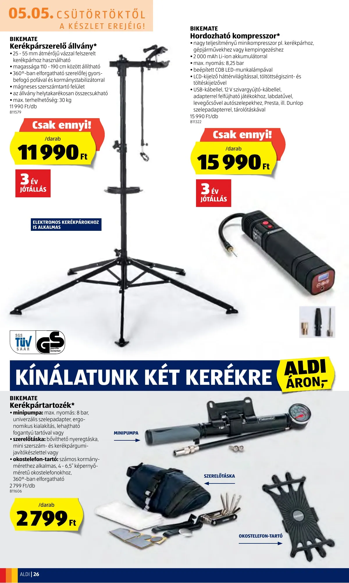 Aldi akciós újság 05.05–05.11 – 26. oldal