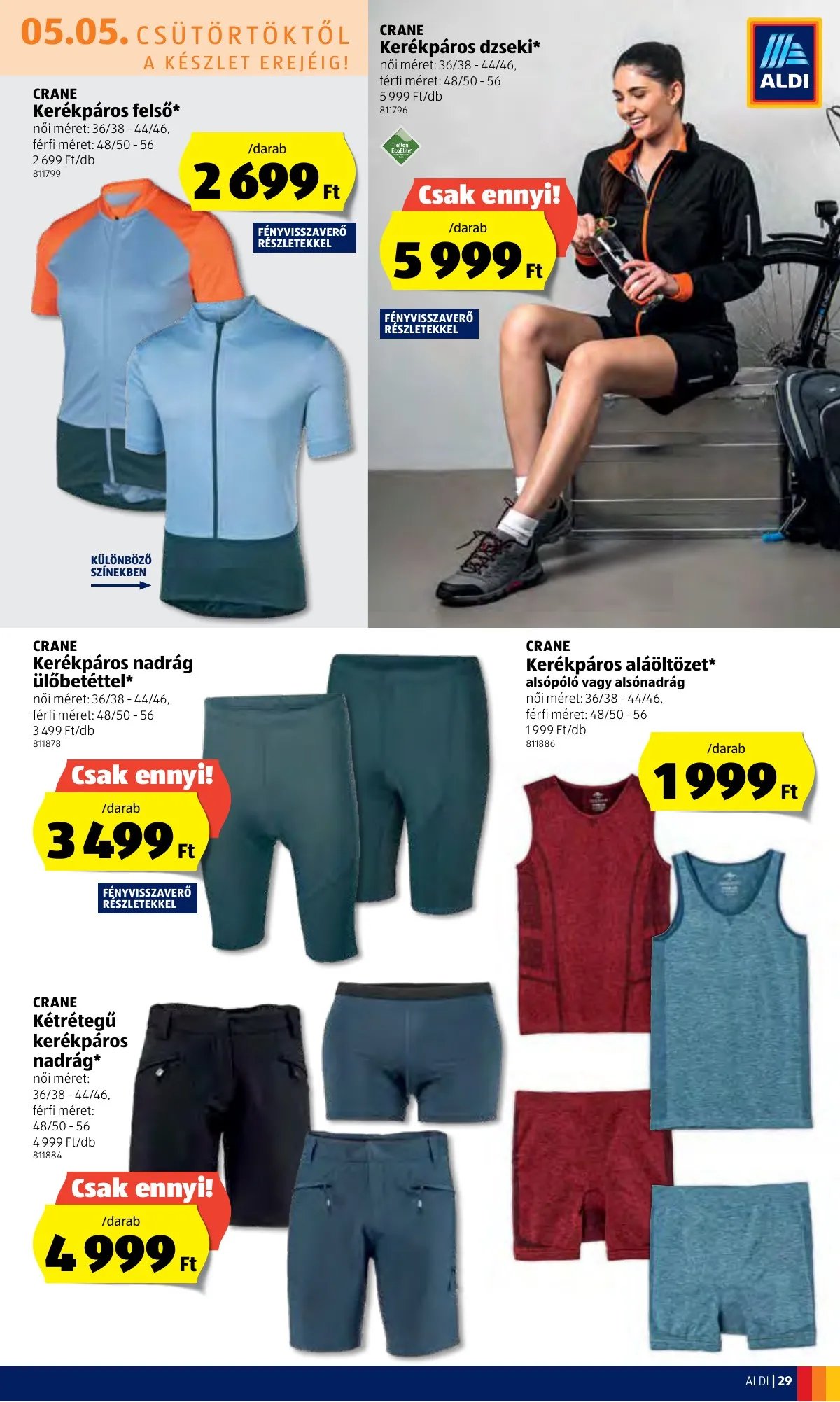 Aldi akciós újság 05.05–05.11 – 29. oldal