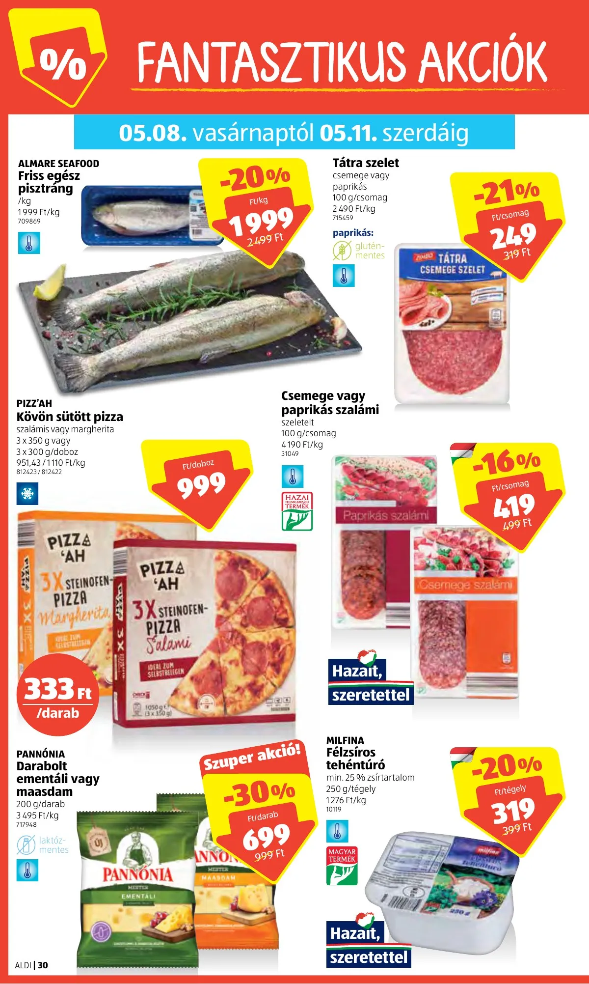 Aldi akciós újság 05.05–05.11 – 30. oldal
