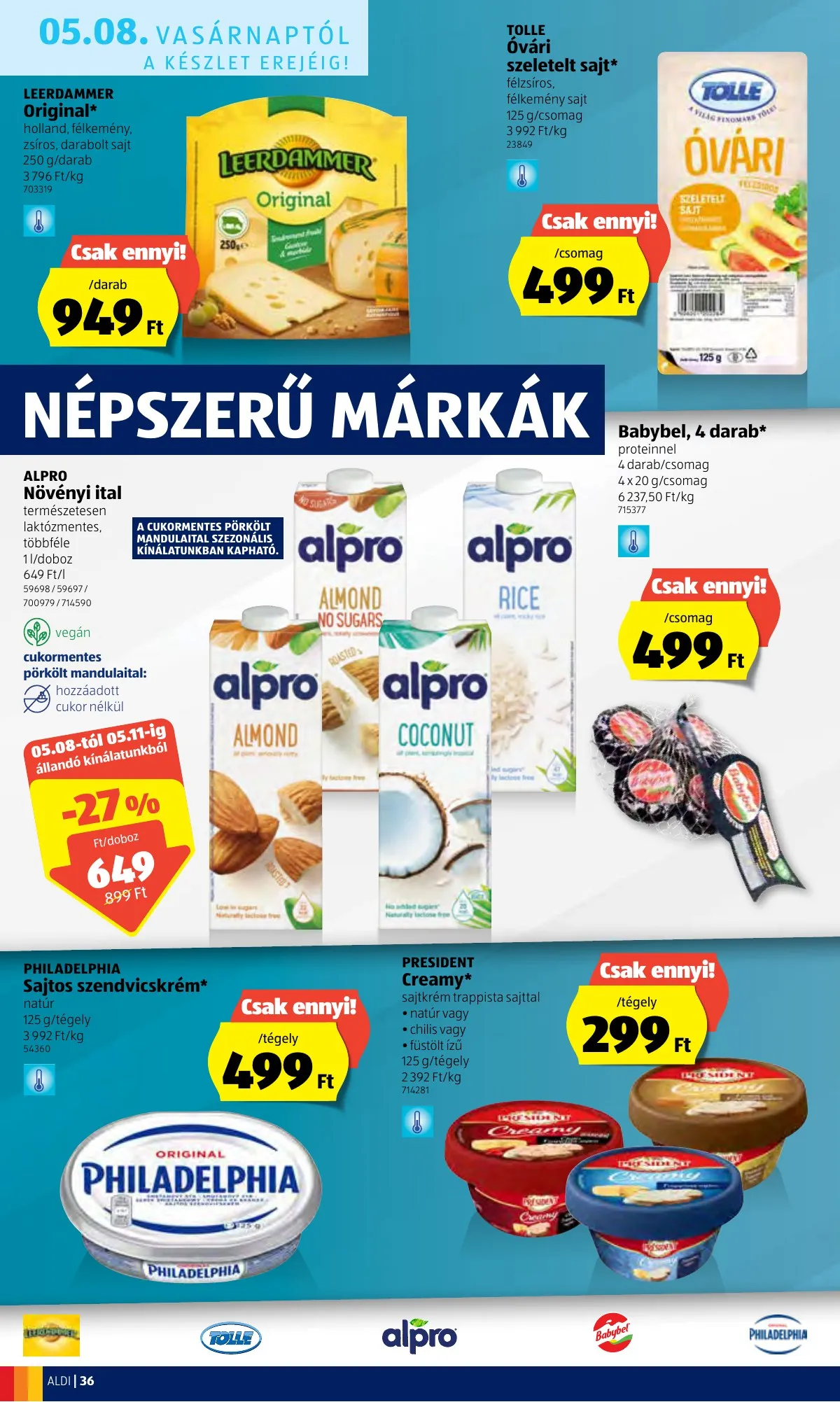 Aldi akciós újság 05.05–05.11 – 36. oldal