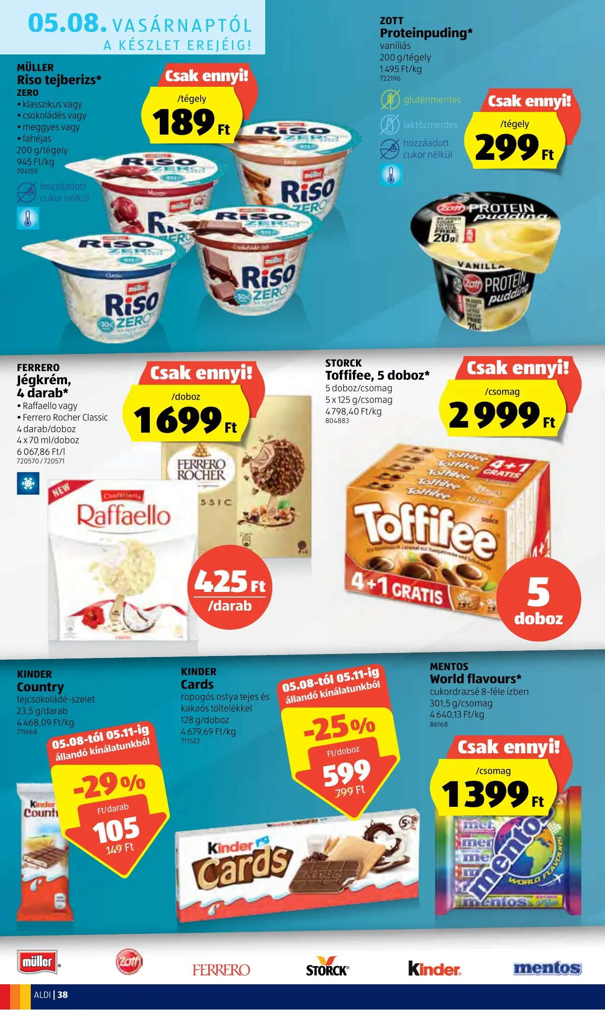 Aldi akciós újság 05.05–05.11 – 38. oldal