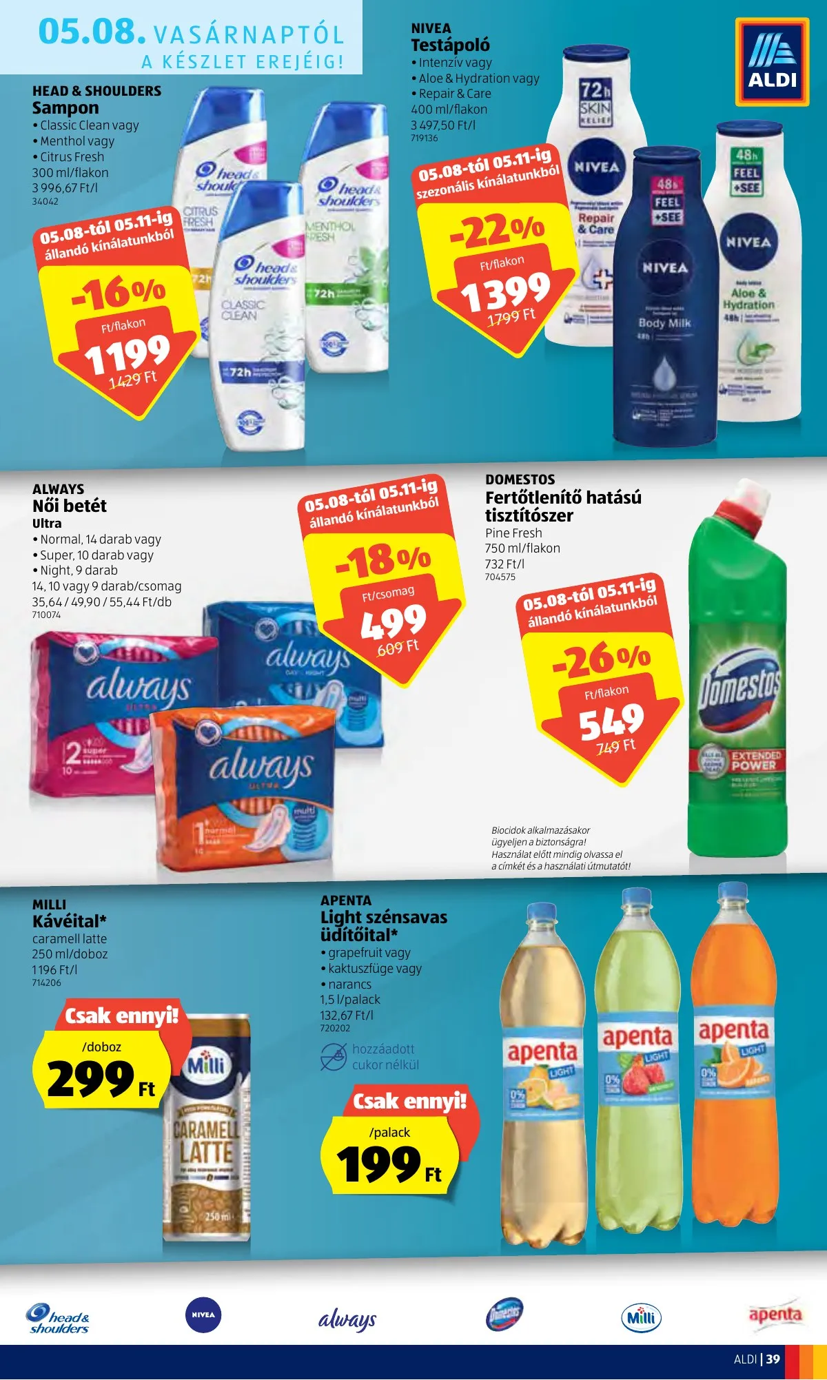 Aldi akciós újság 05.05–05.11 – 39. oldal