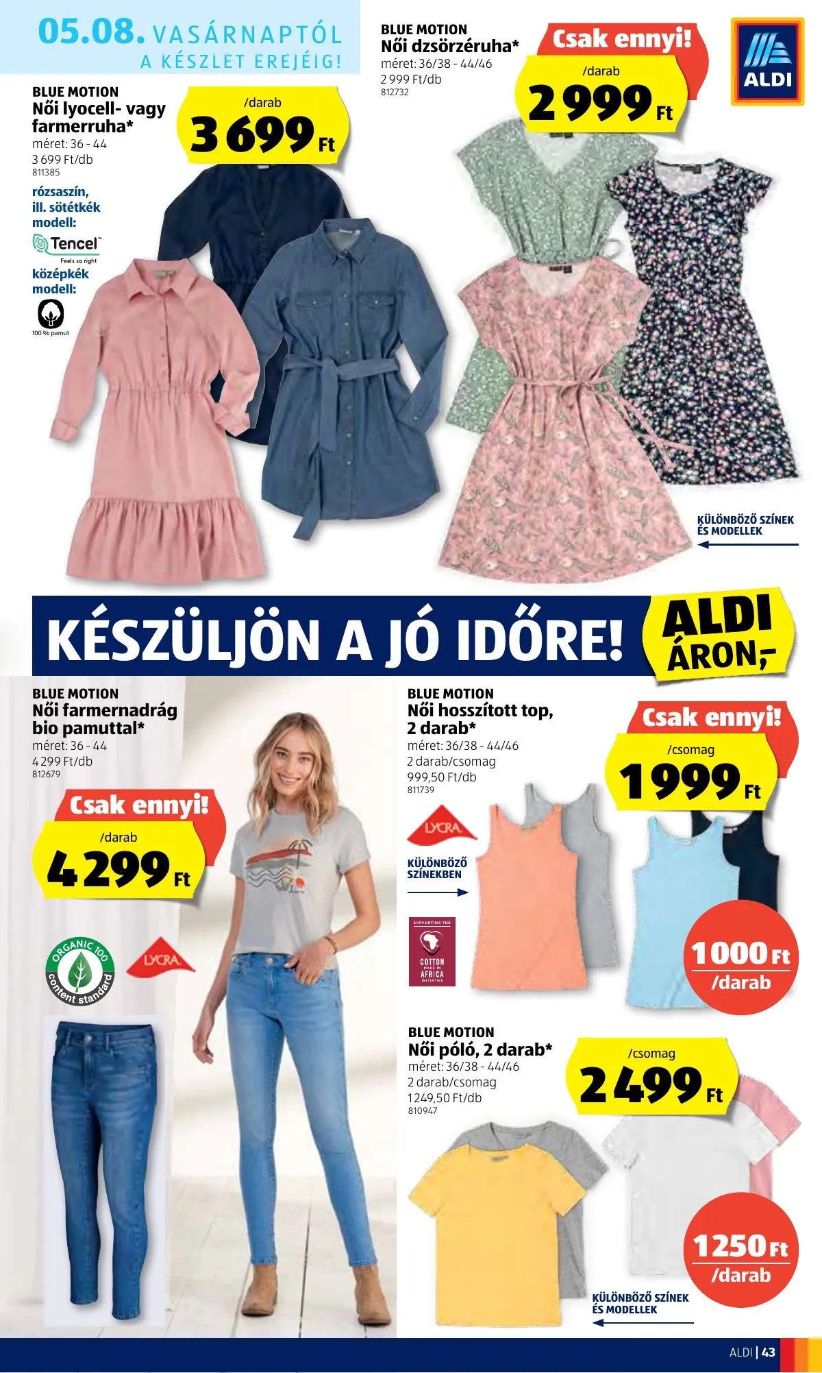 Aldi akciós újság 05.05–05.11 – 43. oldal