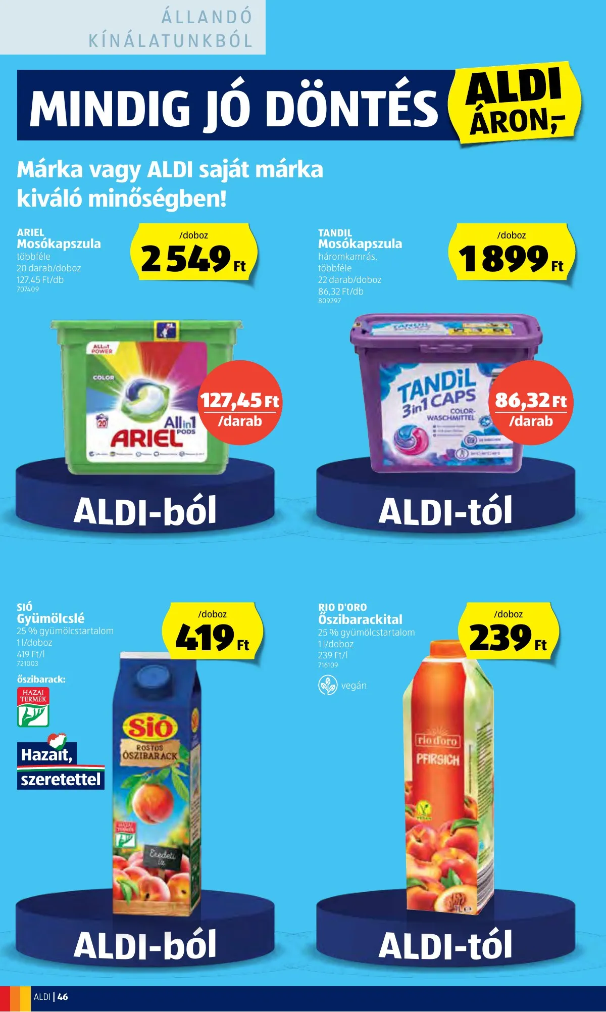 Aldi akciós újság 05.05–05.11 – 46. oldal