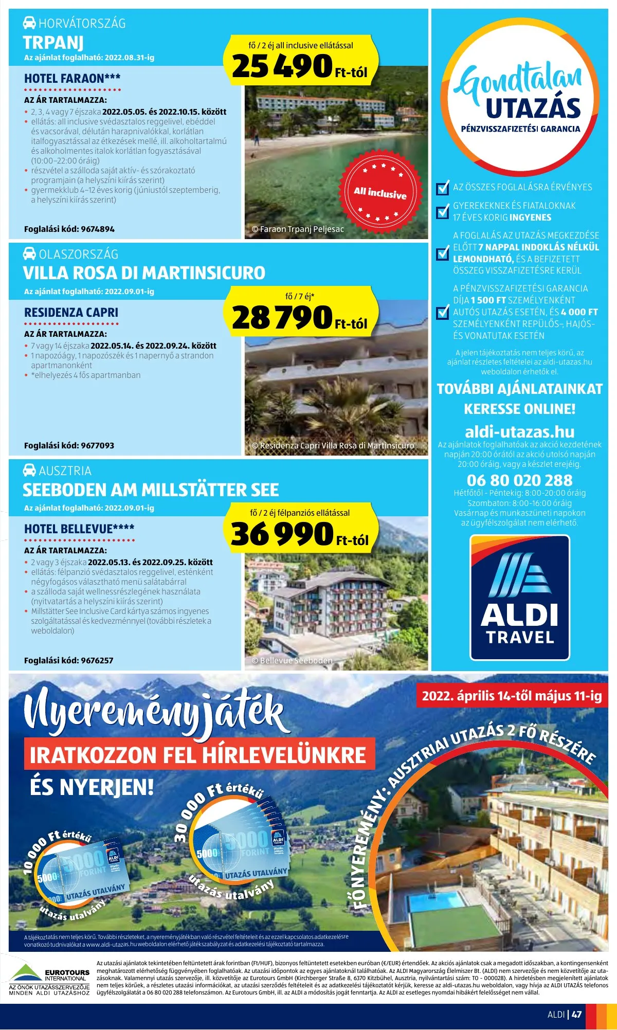 Aldi akciós újság 05.05–05.11 – 47. oldal