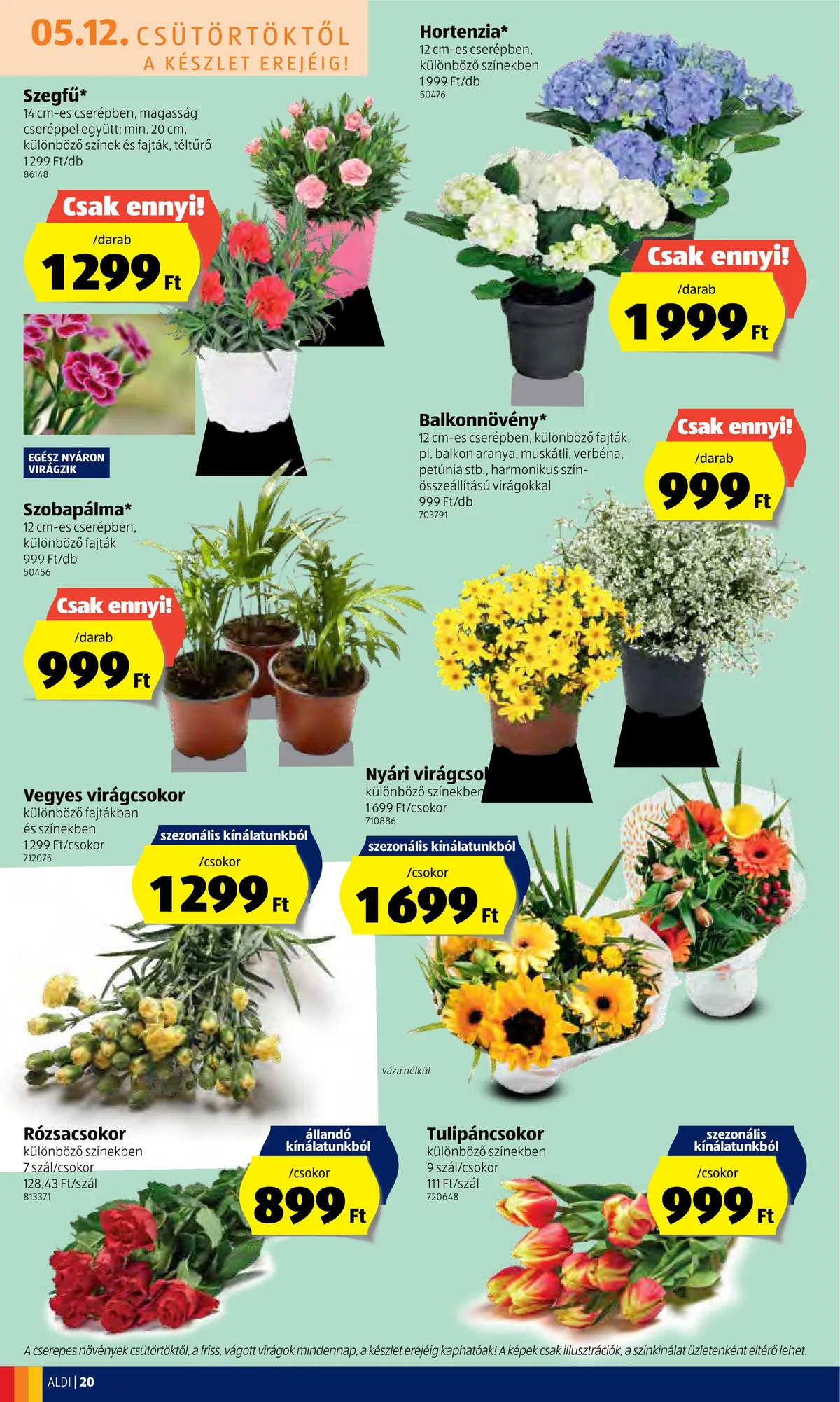 Aldi akciós újság 05.12–05.18 – 20. oldal