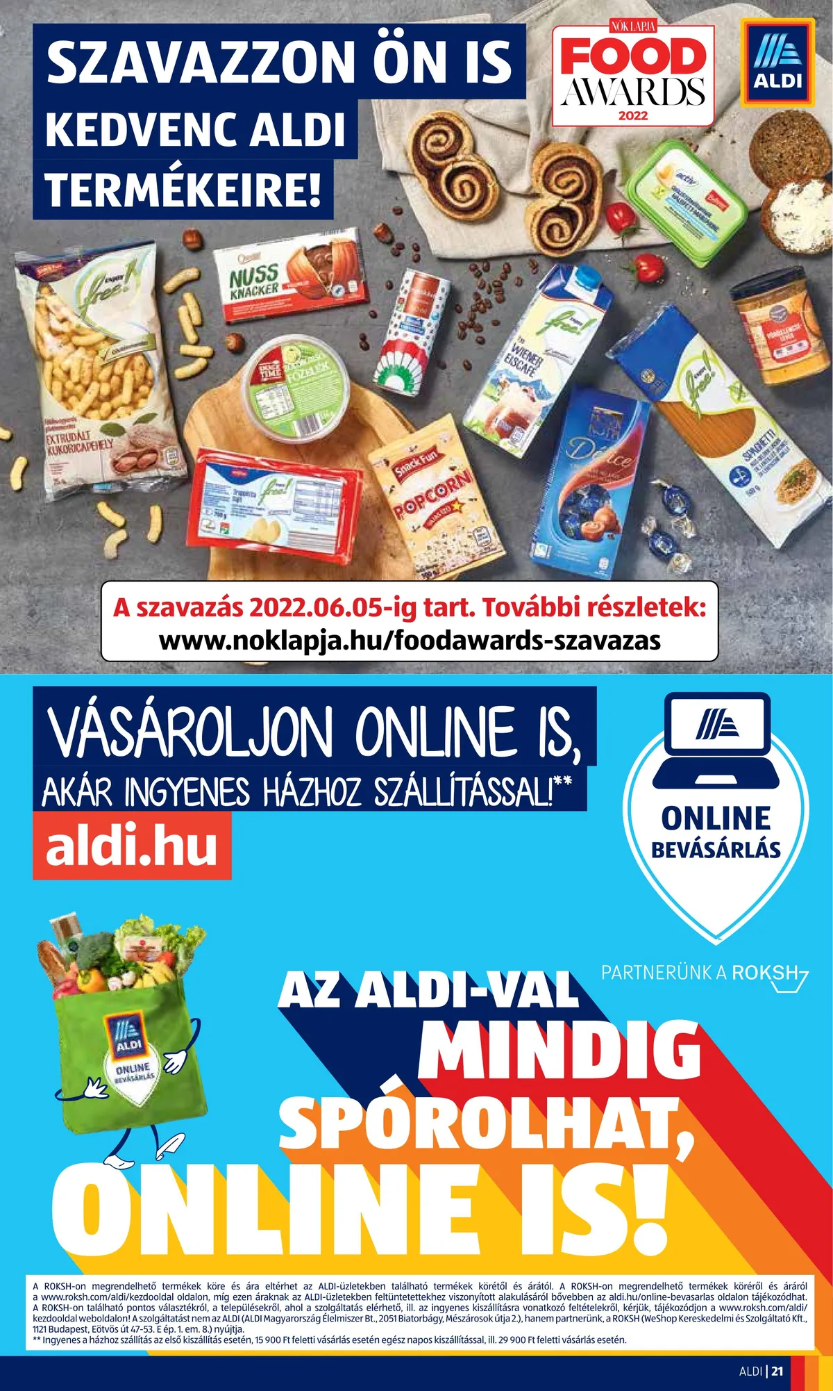 Aldi akciós újság 05.12–05.18 – 21. oldal