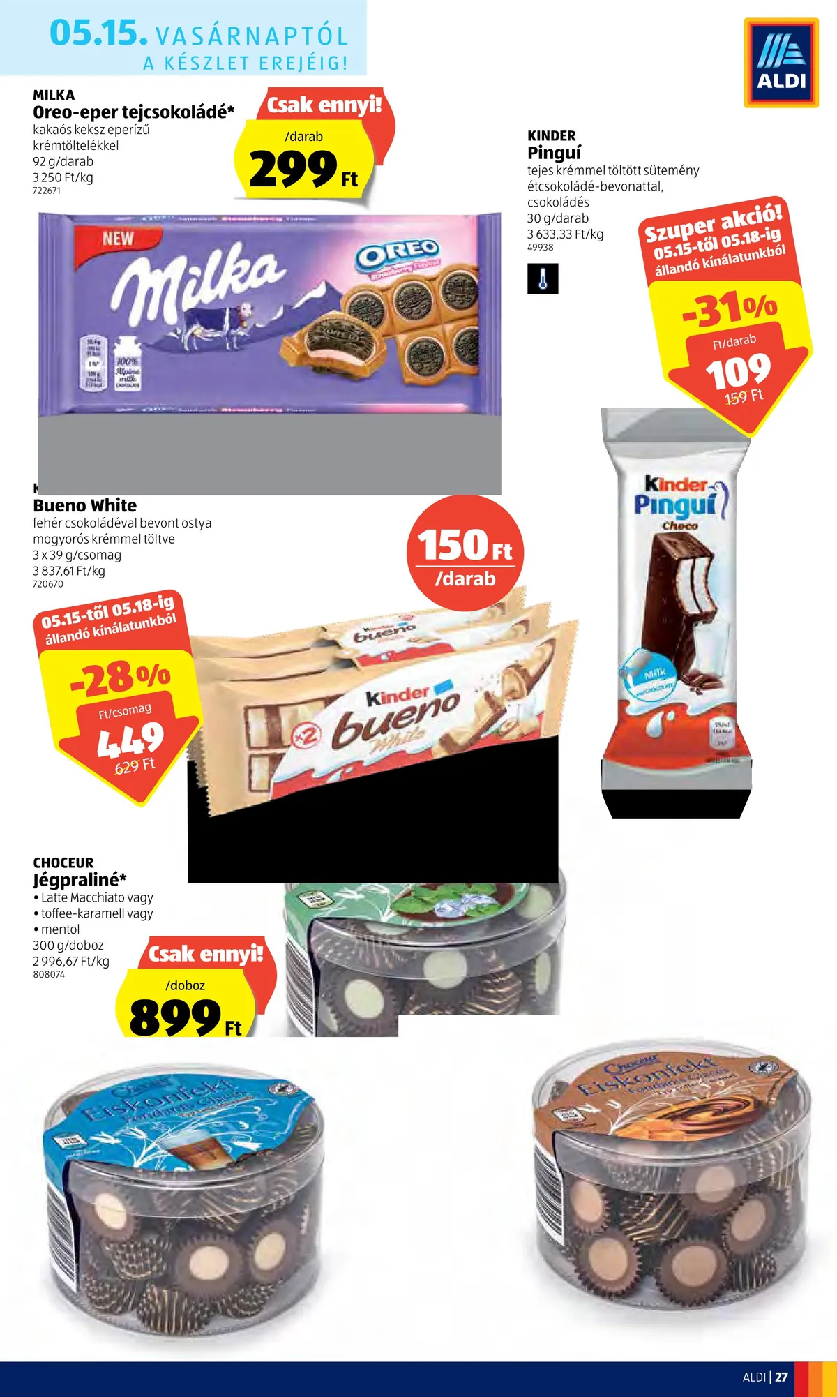 Aldi akciós újság 05.12–05.18 – 27. oldal