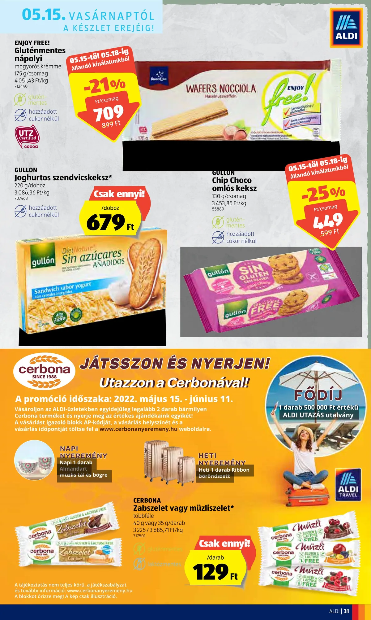 Aldi akciós újság 05.12–05.18 – 31. oldal