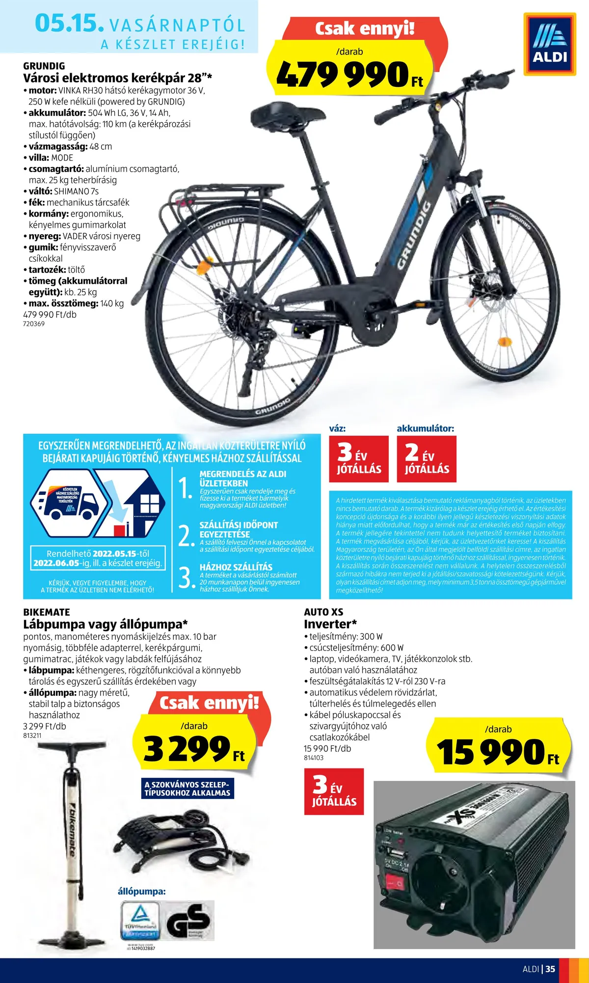 Aldi akciós újság 05.12–05.18 – 35. oldal
