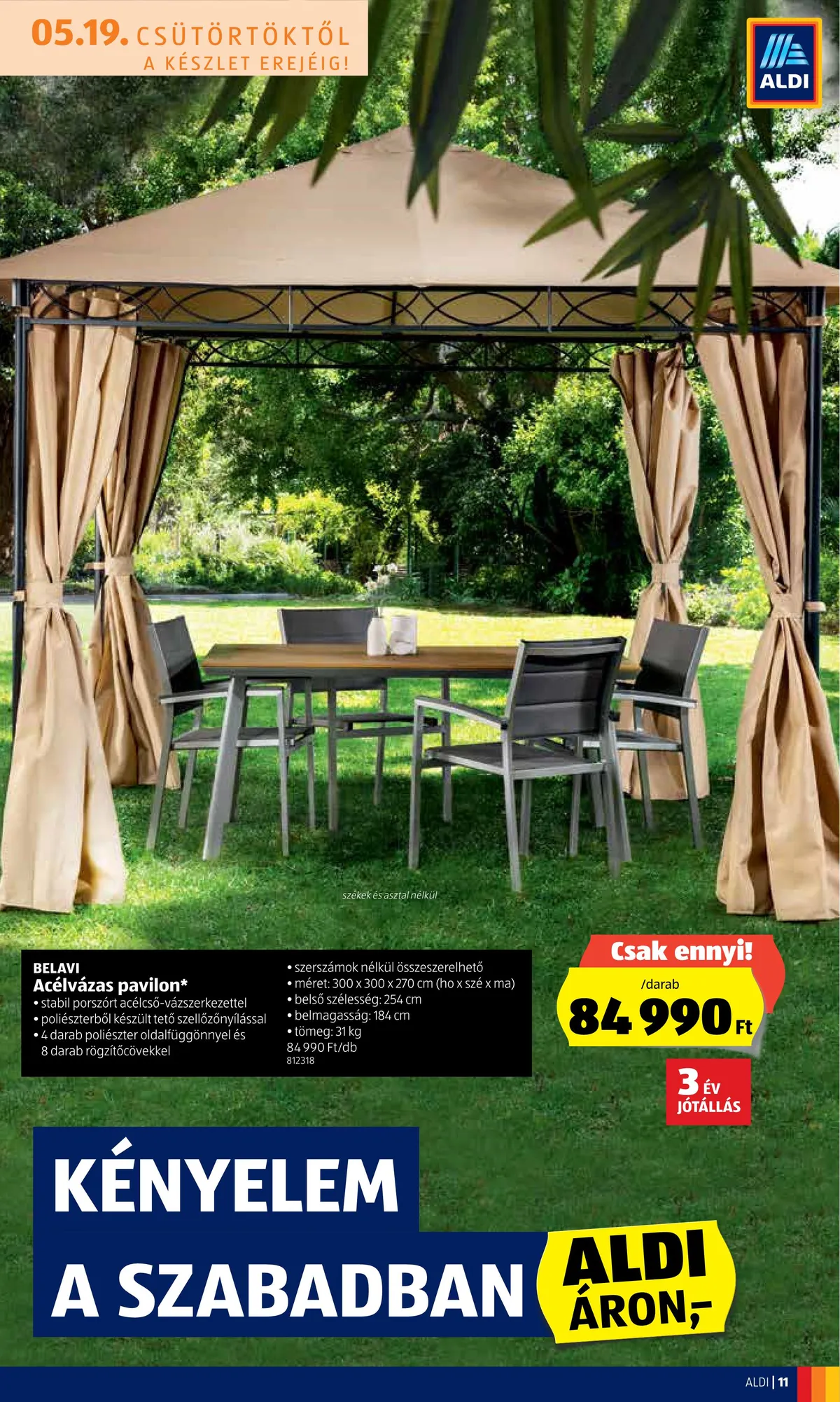 Aldi akciós újság 05.19–05.25 – 11. oldal