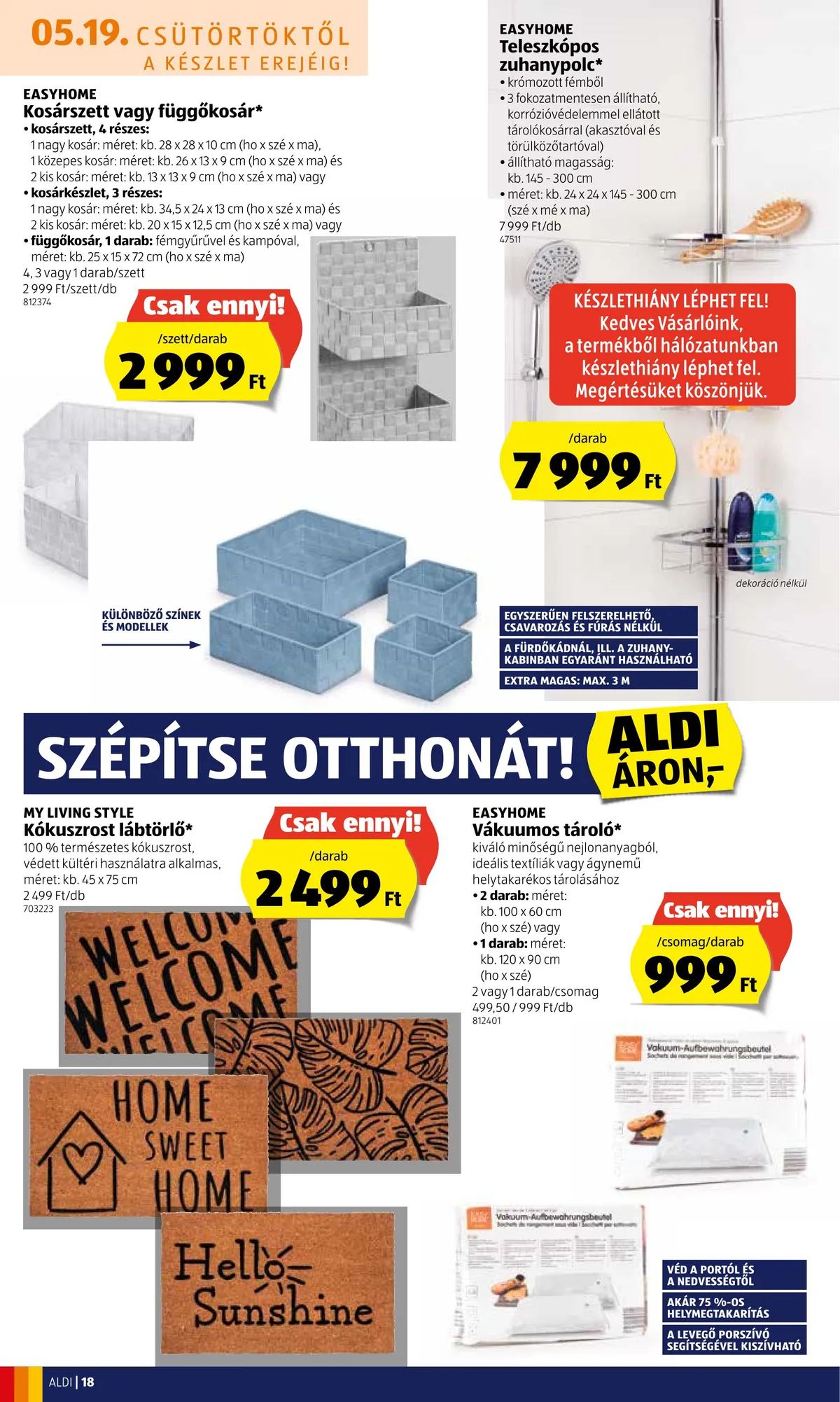 Aldi akciós újság 05.19–05.25 – 18. oldal
