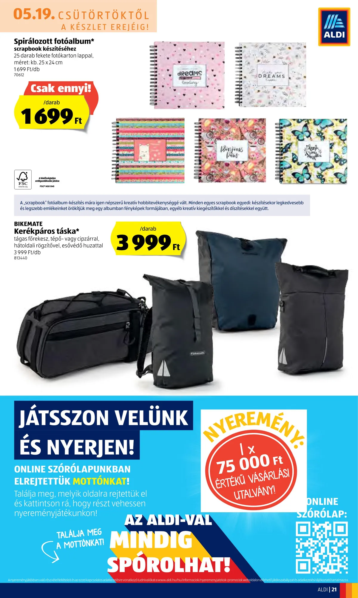 Aldi akciós újság 05.19–05.25 – 21. oldal