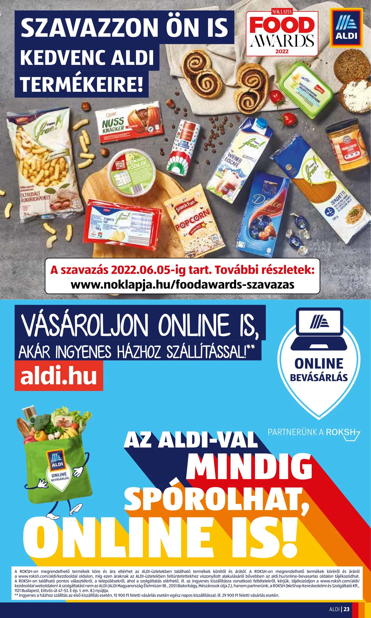 Aldi akciós újság 05.19–05.25 – 23. oldal