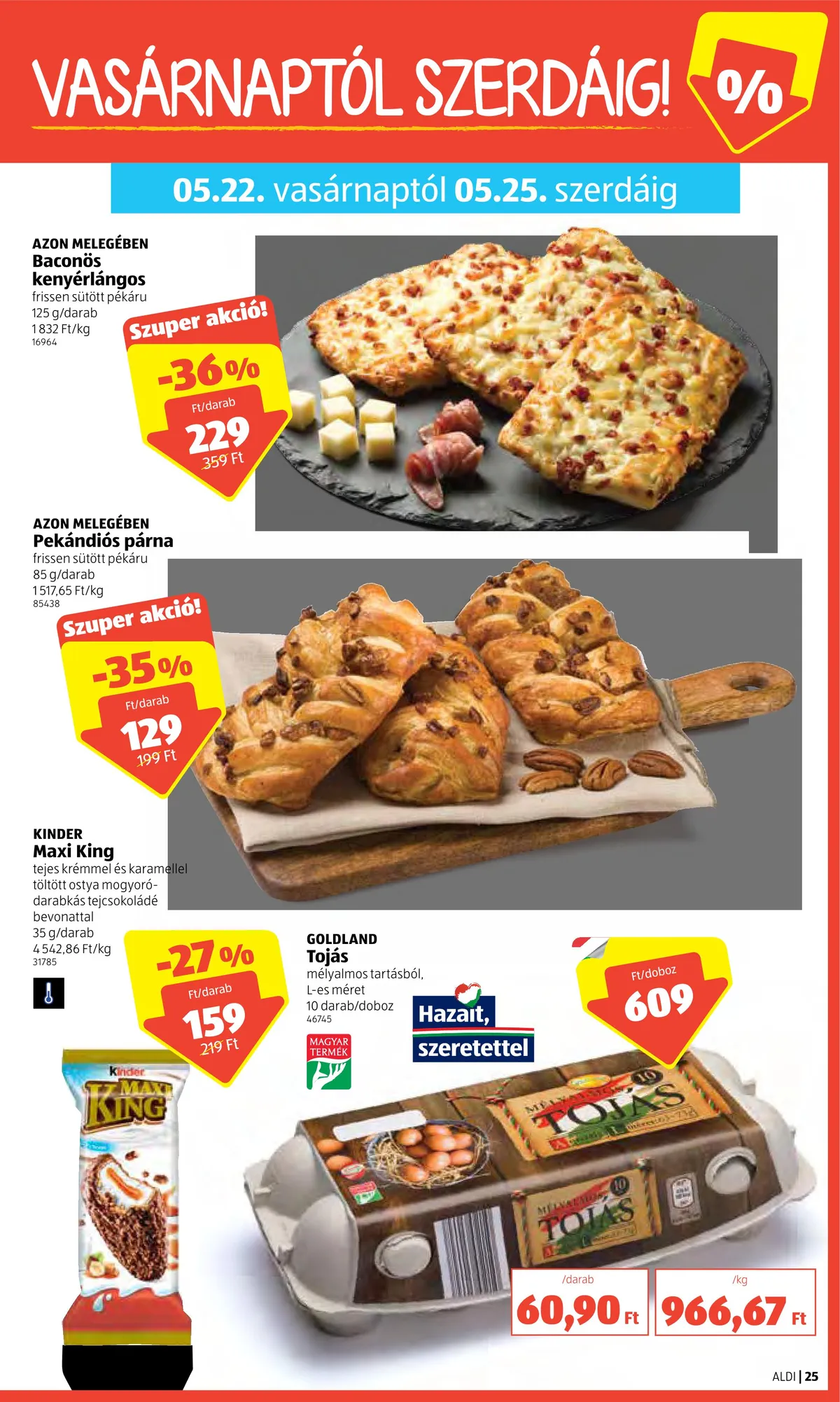 Aldi akciós újság 05.19–05.25 – 25. oldal