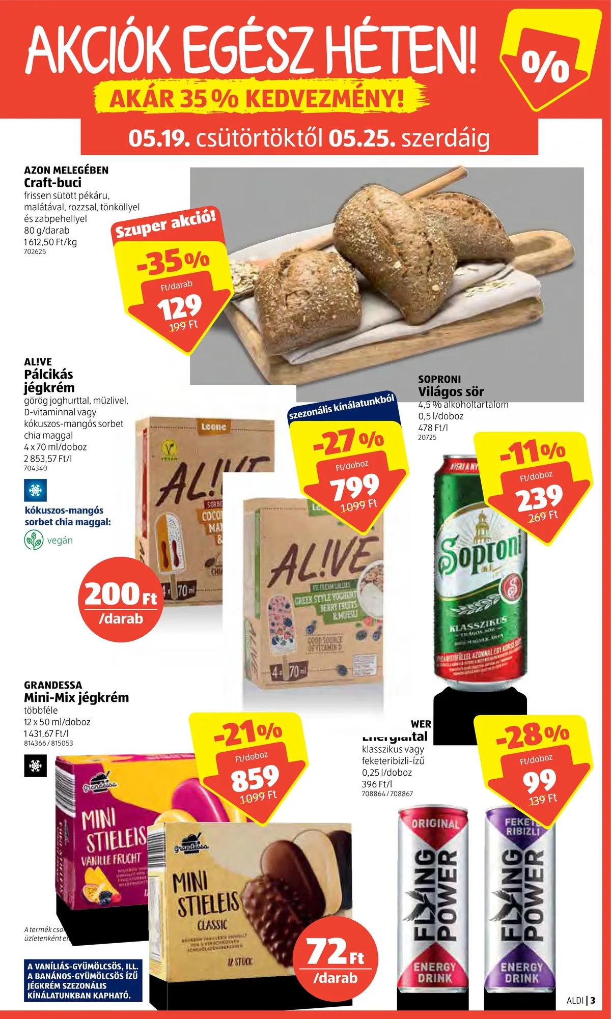 Aldi akciós újság 05.19–05.25 – 3. oldal