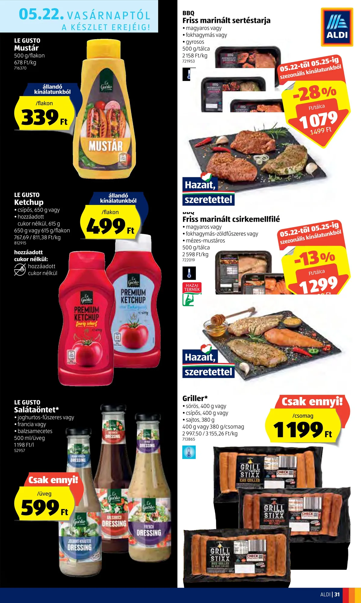 Aldi akciós újság 05.19–05.25 – 31. oldal