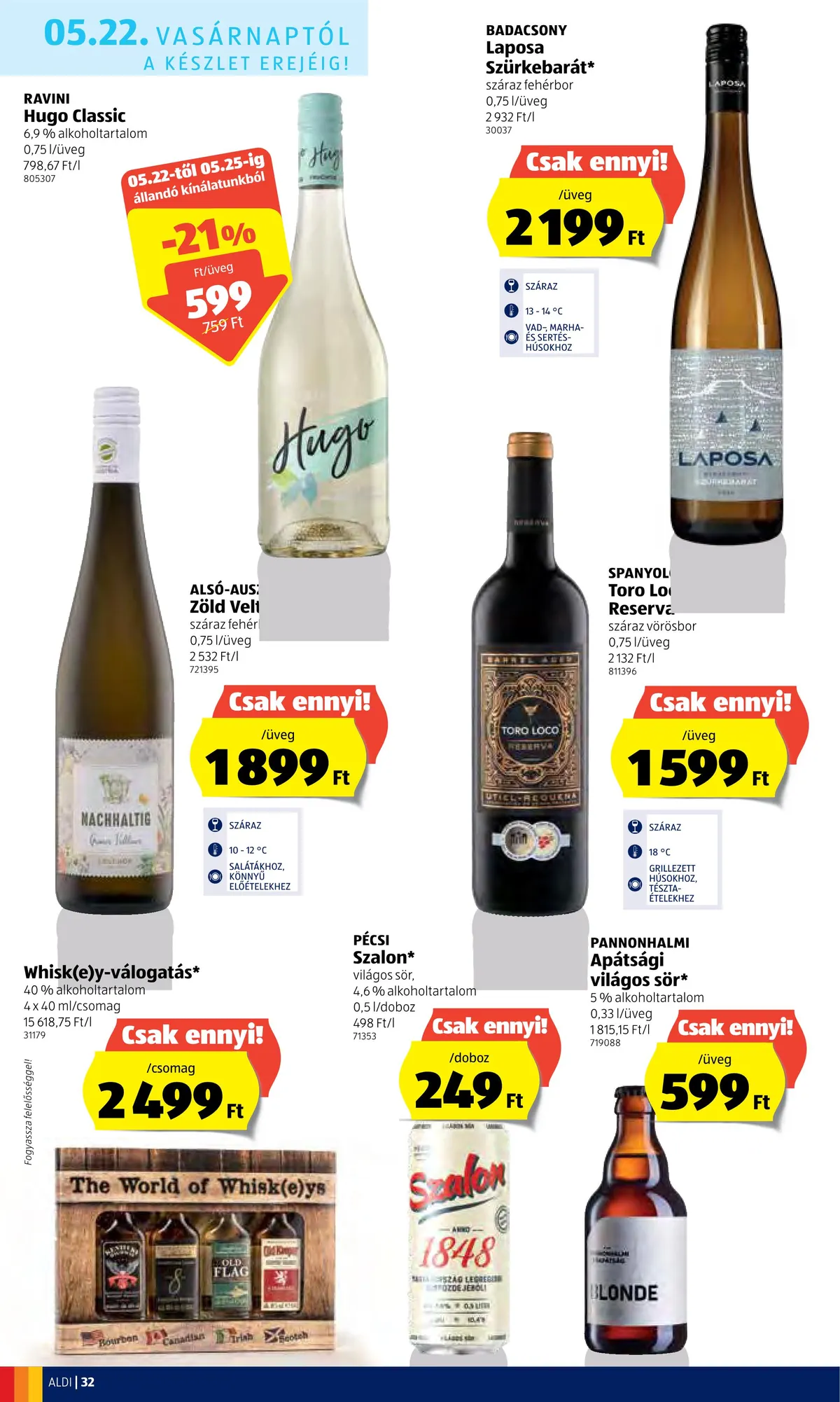 Aldi akciós újság 05.19–05.25 – 32. oldal