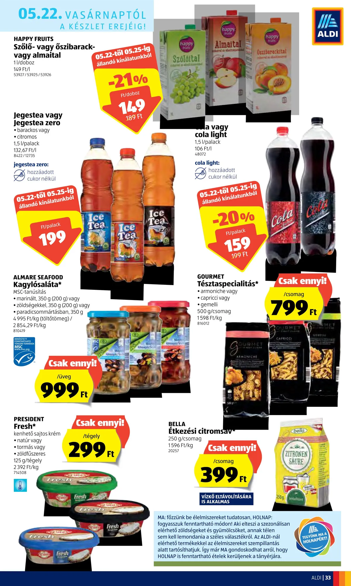 Aldi akciós újság 05.19–05.25 – 33. oldal