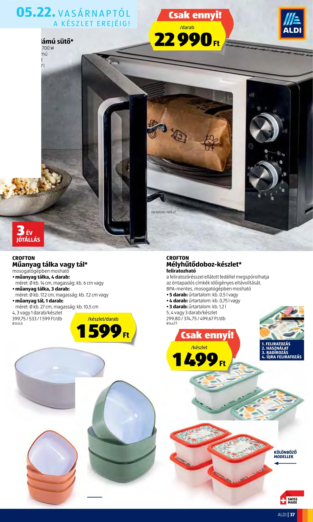 Aldi akciós újság 05.19–05.25 – 37. oldal