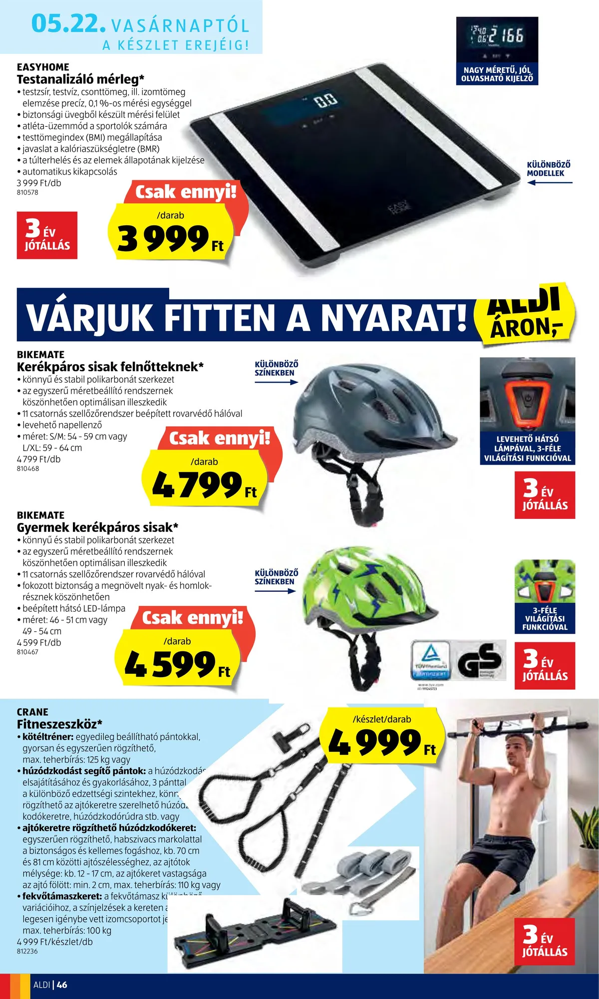 Aldi akciós újság 05.19–05.25 – 46. oldal