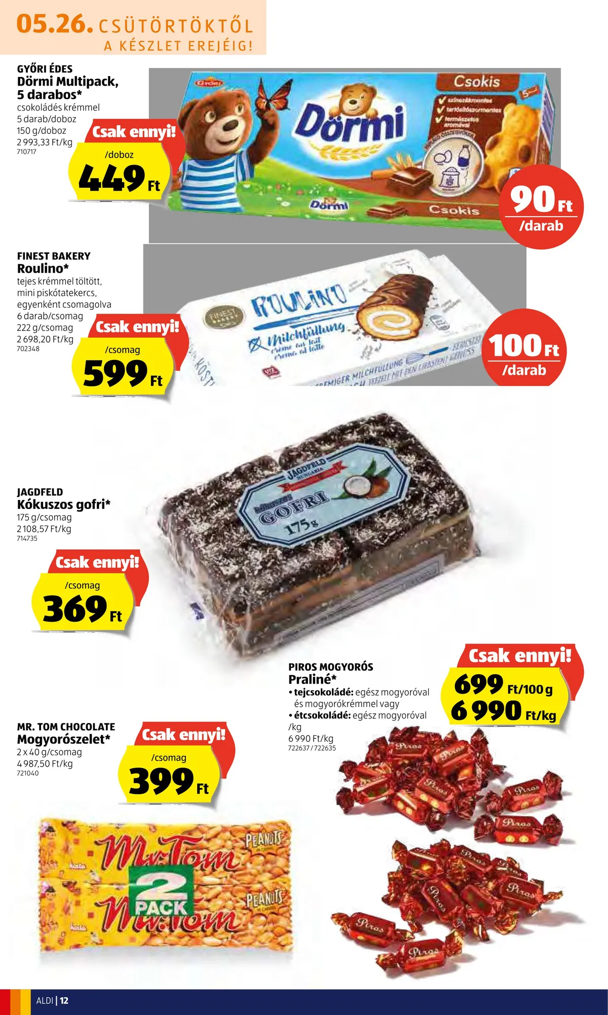 Aldi akciós újság 05.26–06.01 – 12. oldal