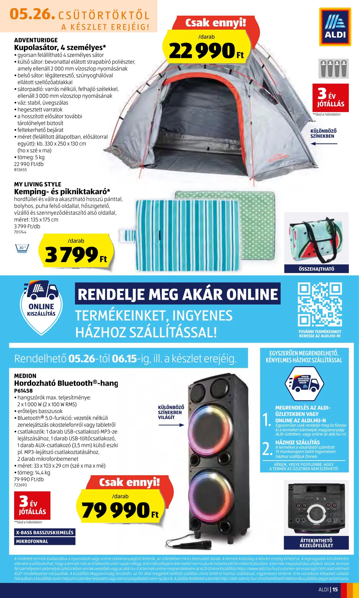 Aldi akciós újság 05.26–06.01 – 15. oldal